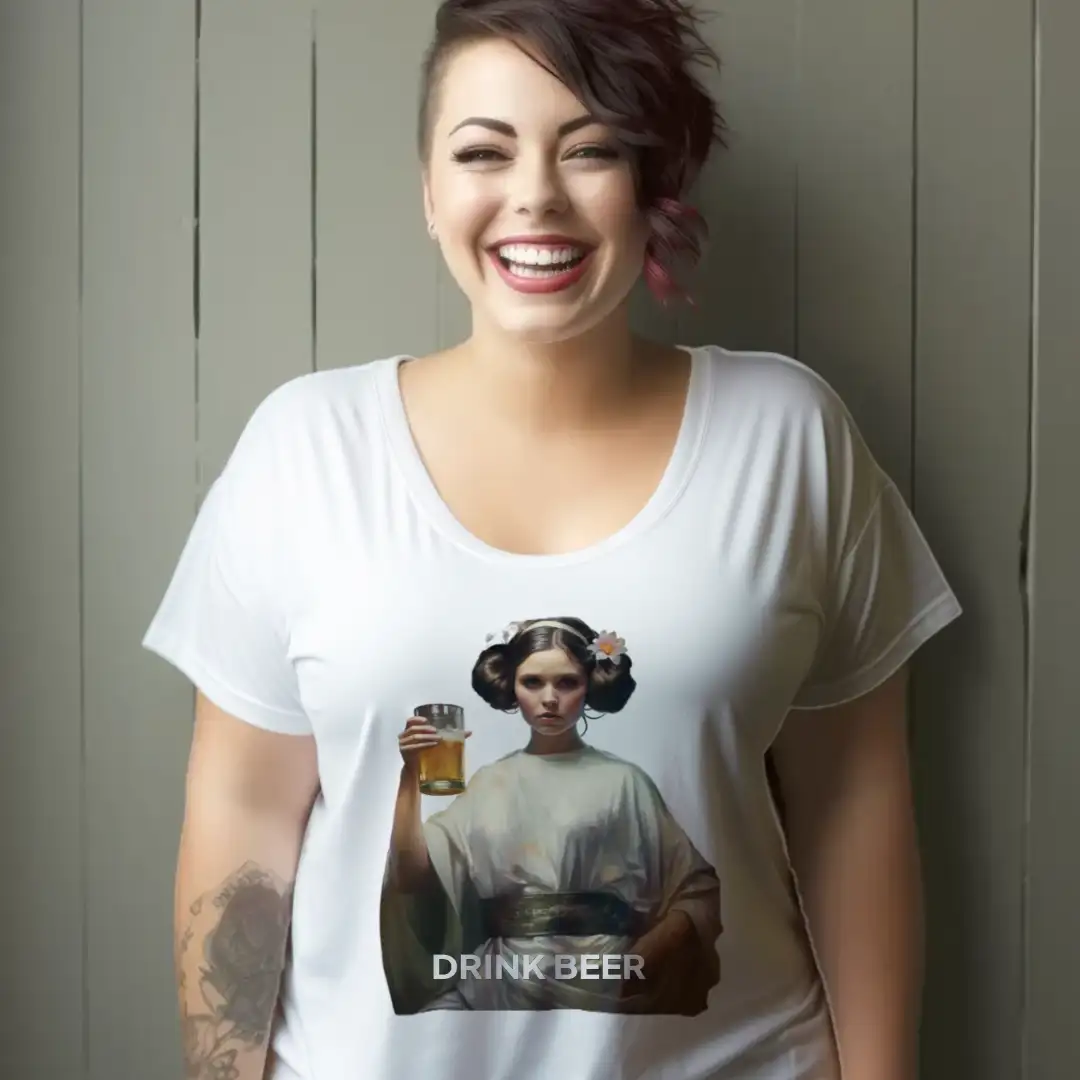 Women's T-shirt Star Beer