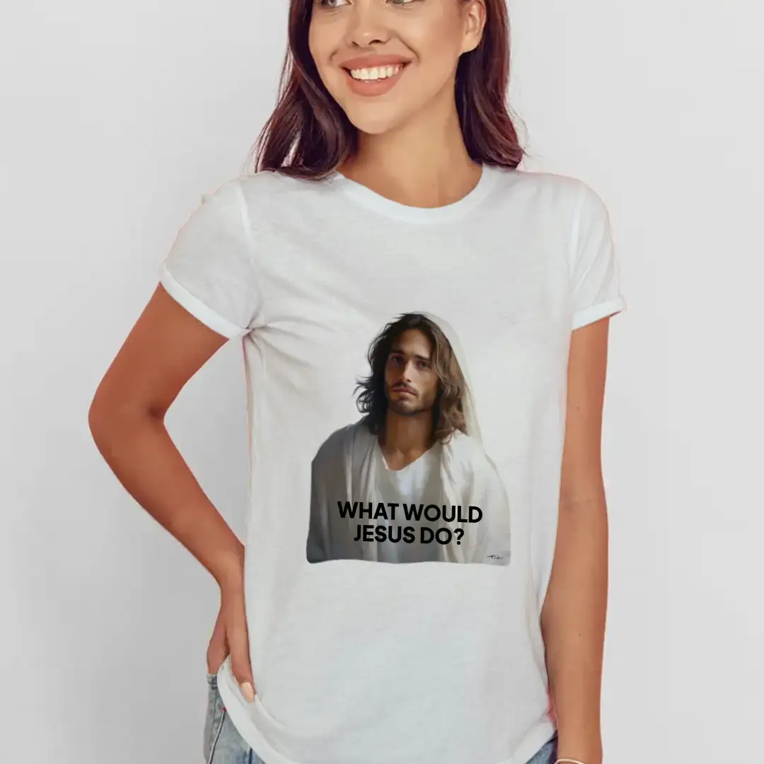 Women's T-shirt What would jesus do?