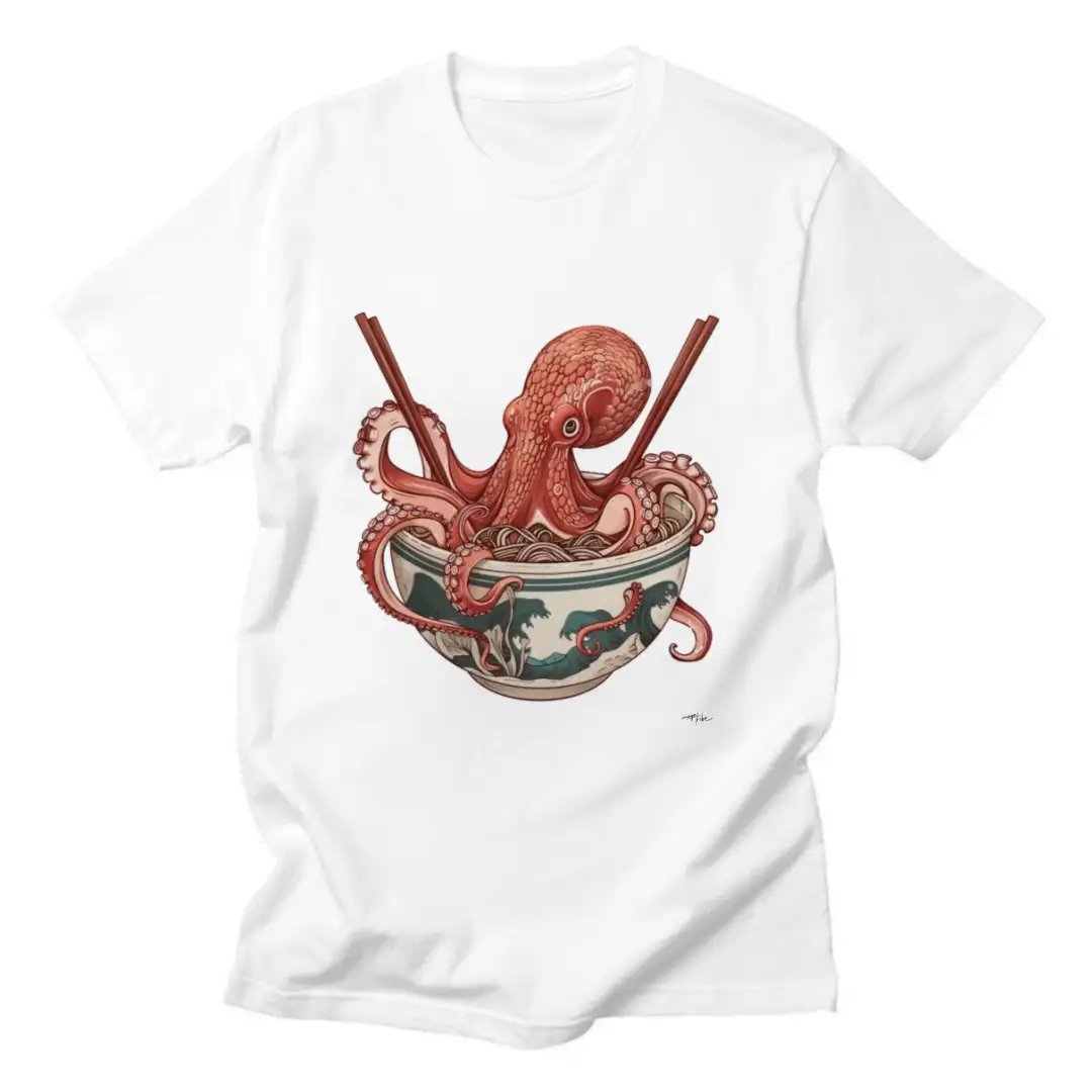Women's T-shirt Octopus