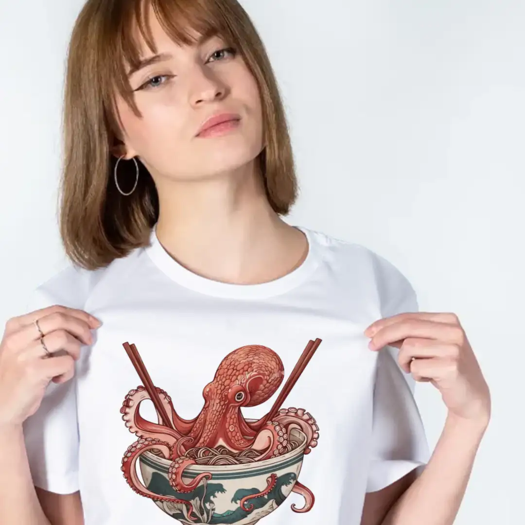Women's T-shirt Octopus
