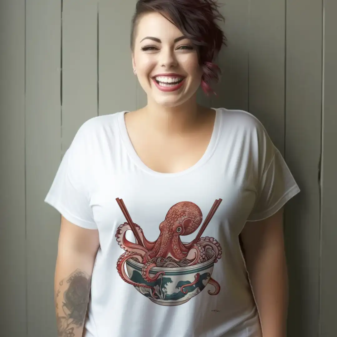 Women's T-shirt Octopus