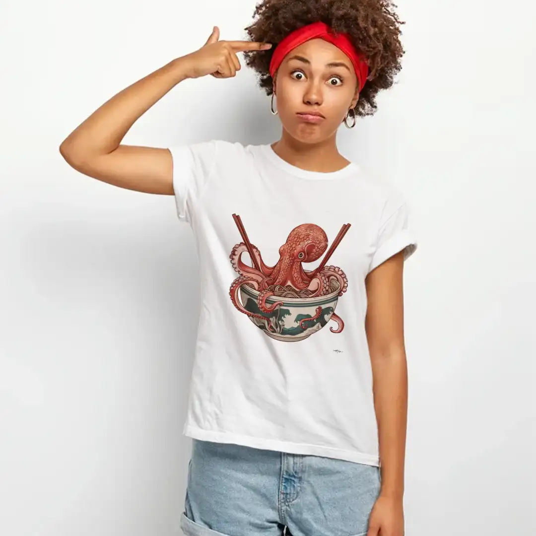Women's T-shirt Octopus