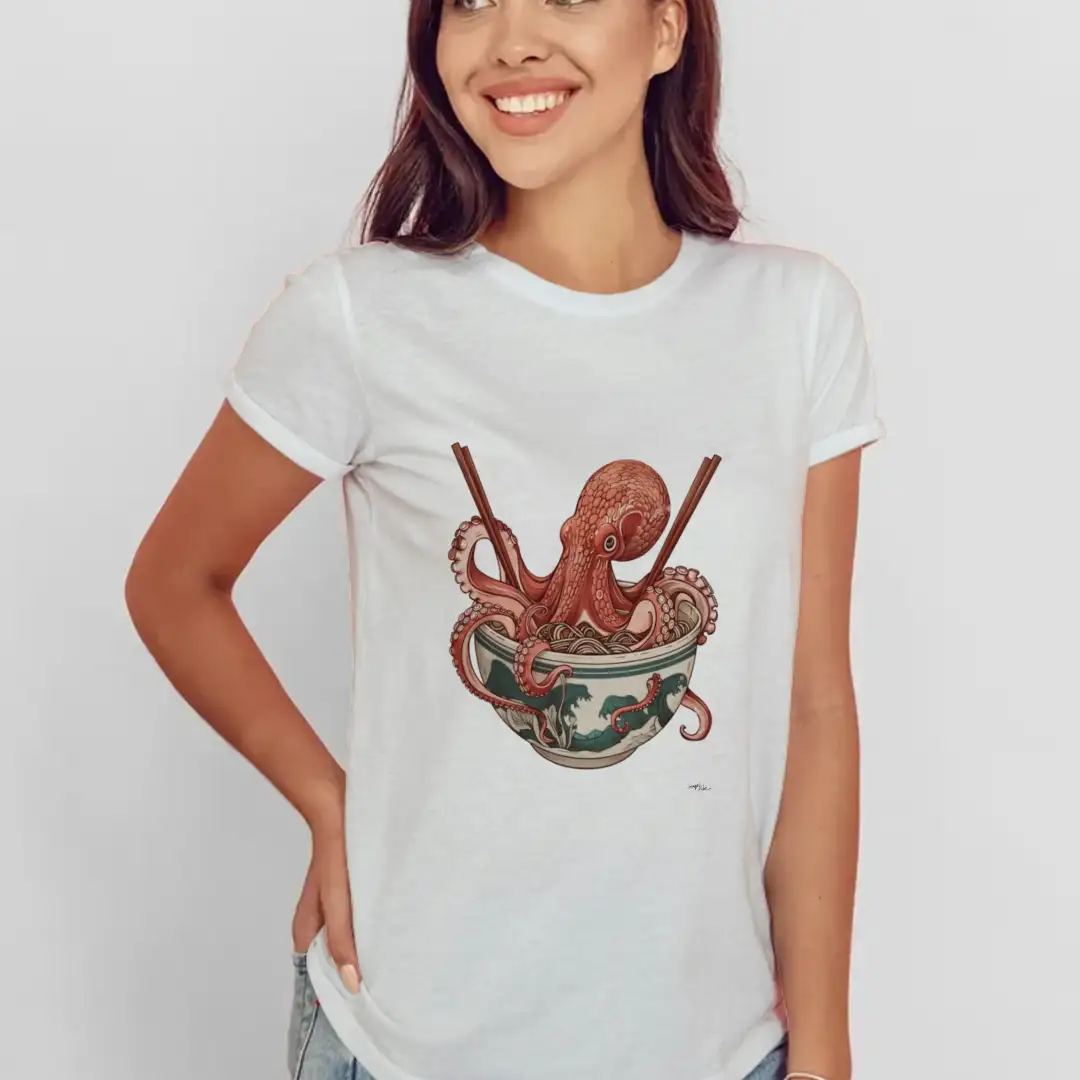 Women's T-shirt Octopus