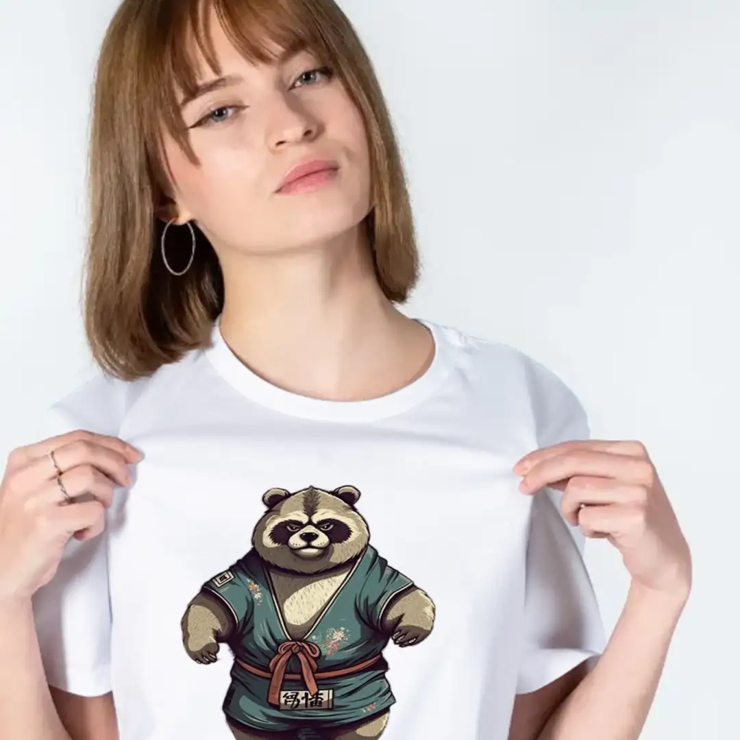 Women's T-shirt Tanuki