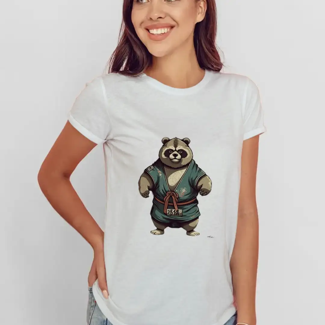Women's T-shirt Tanuki