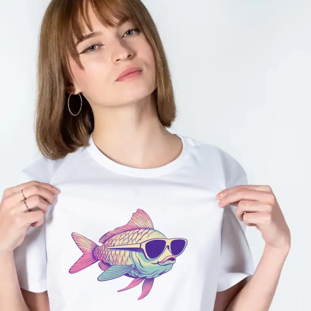 Women's T-shirt Summer Fish