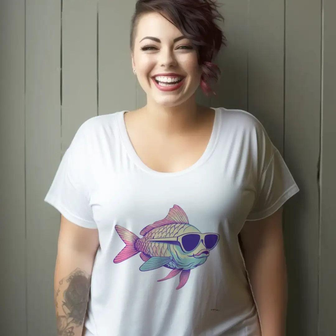 Women's T-shirt Summer Fish