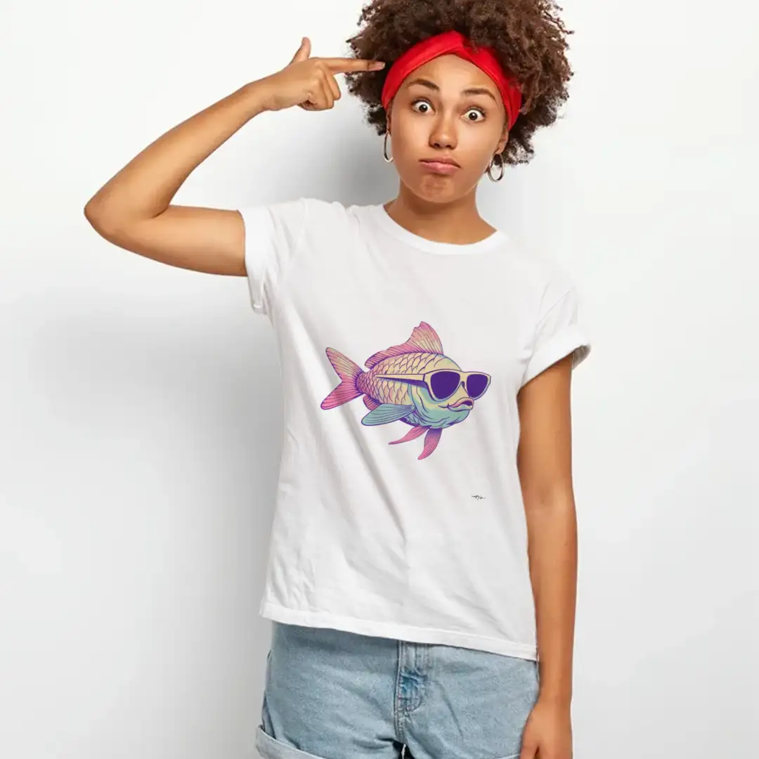 Women's T-shirt Summer Fish