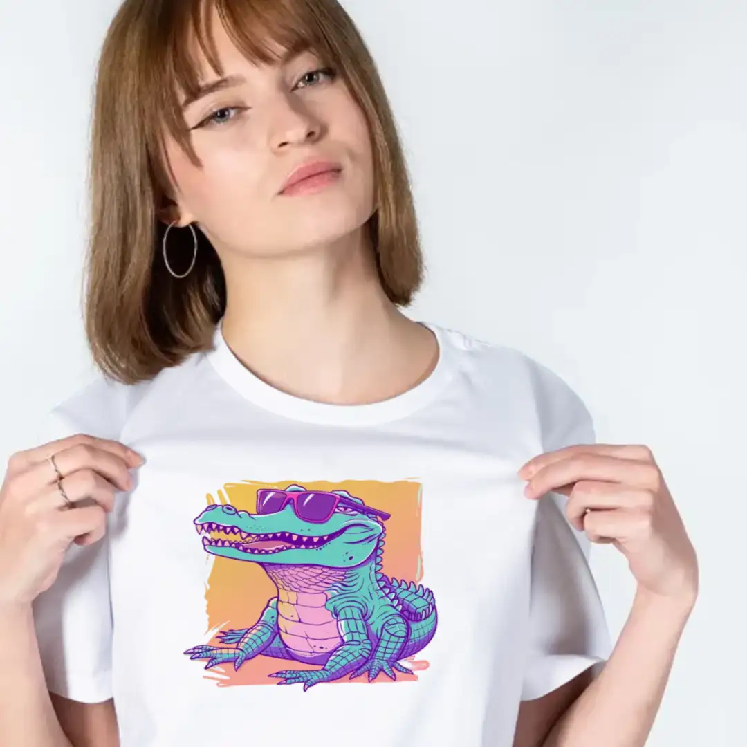 Women's T-shirt Alligator