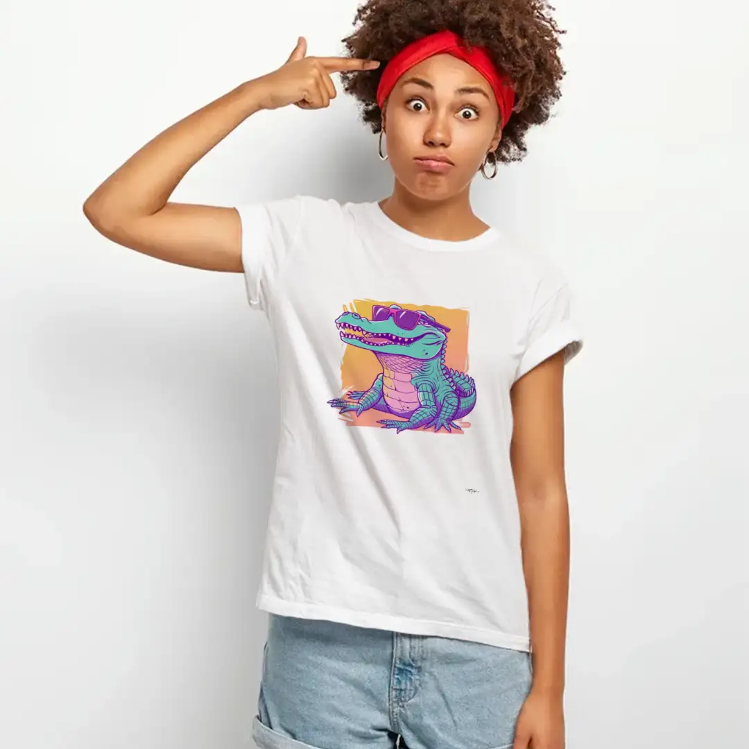 Women's T-shirt Alligator