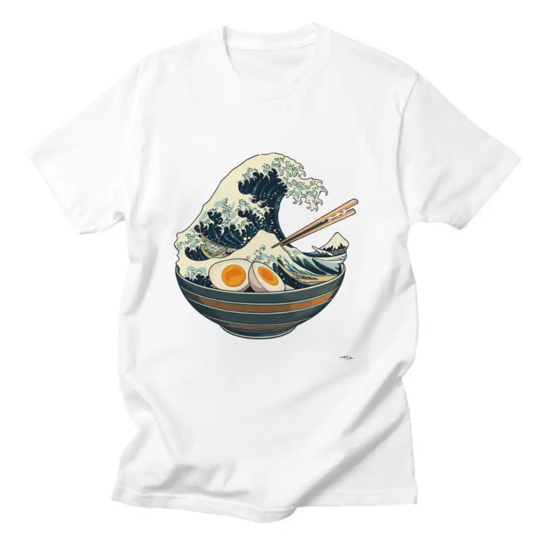 Women's T-shirt Tsunami bowl