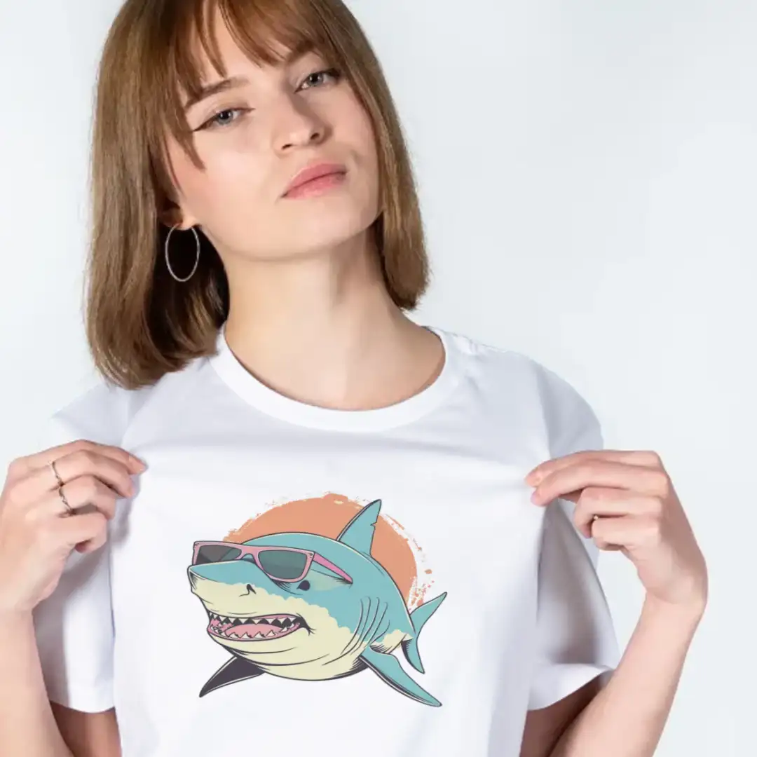 Women's T-shirt Shark