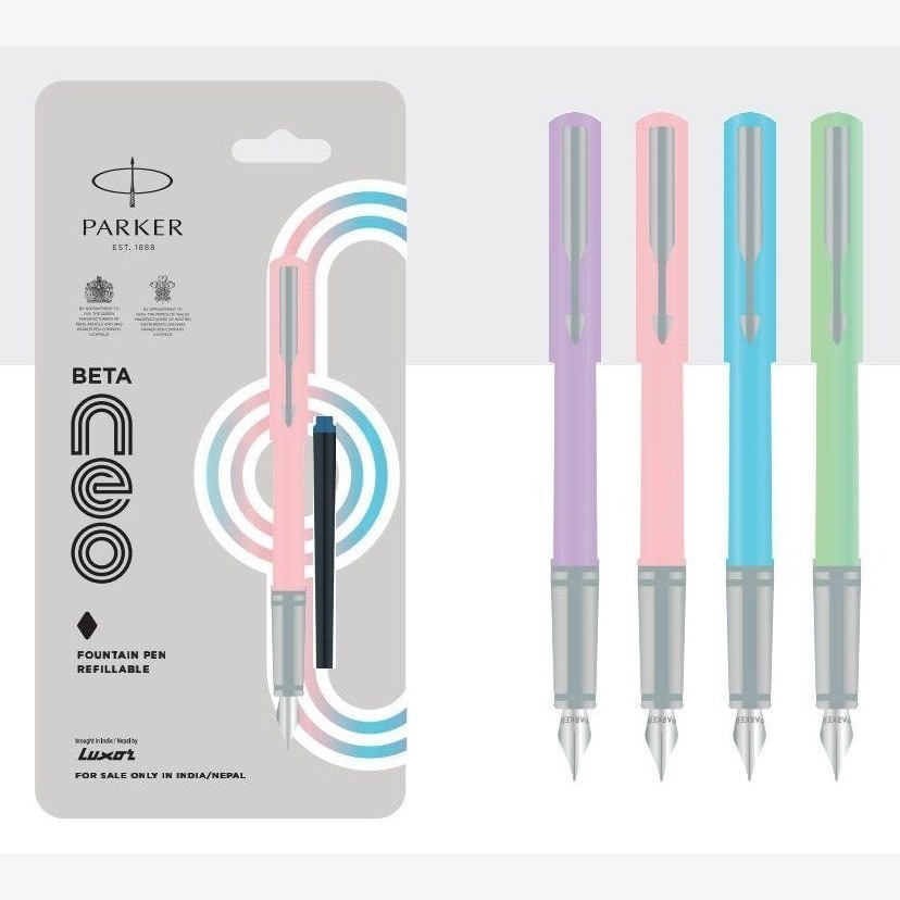 Parker Beta Neo Pastel Fountain Pen