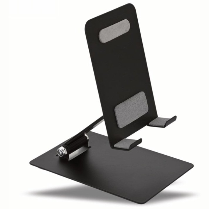 Foldable Metal Mobile Stand – Black