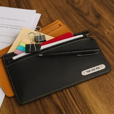 Executive PU Leather Stationery Pouch