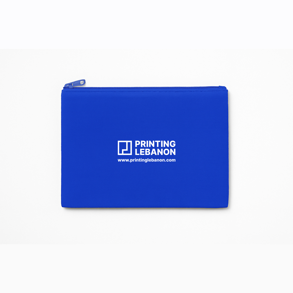 Custom fabric zipper pouches in Lebanon – durable, reusable packaging with high-quality printing.