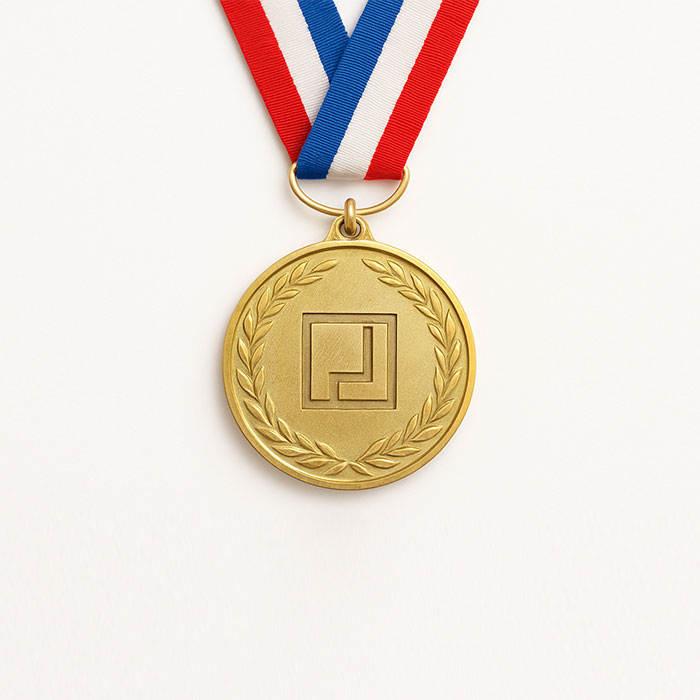 Custom medals crafted in Lebanon with premium materials, refined designs, and high-quality finishing.