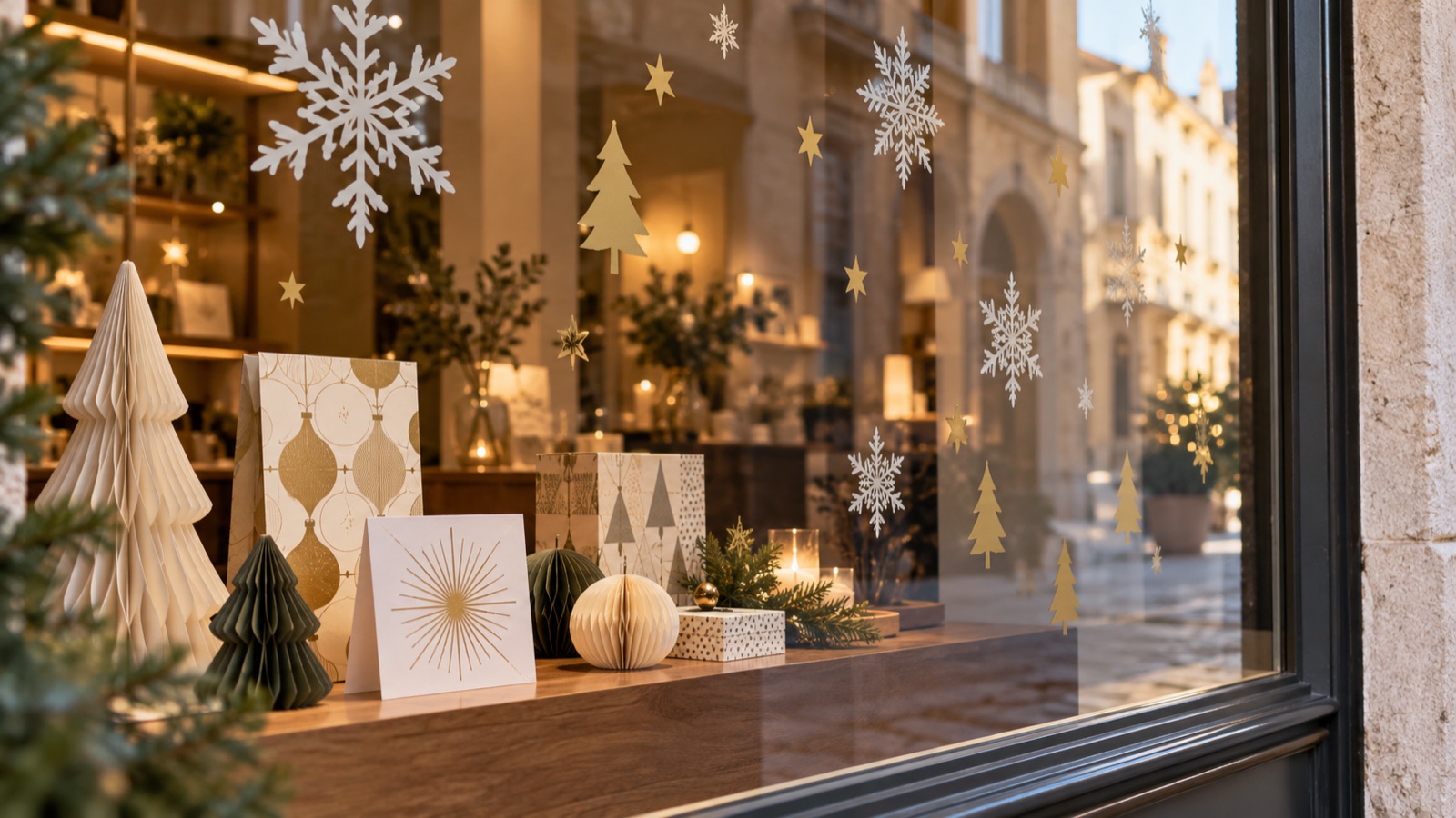 Adesivi vetrina Natale: idee e consigli per il tuo negozio