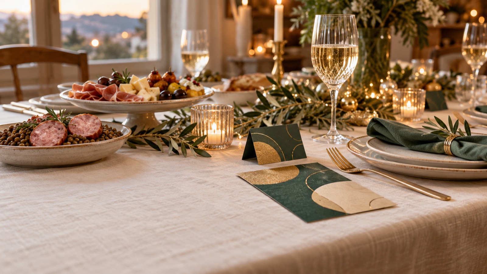 Capodanno: idee per la cena, la tavola e gli auguri
