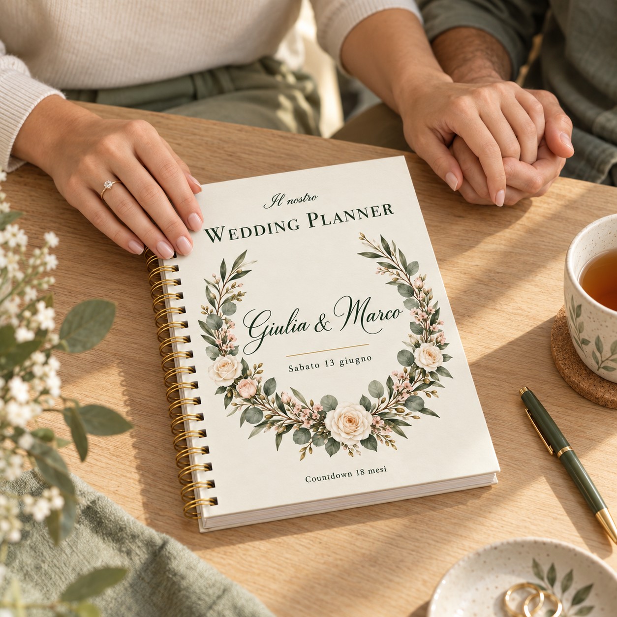 Agenda del Matrimonio personalizzata - Wedding Planner A5 — 6