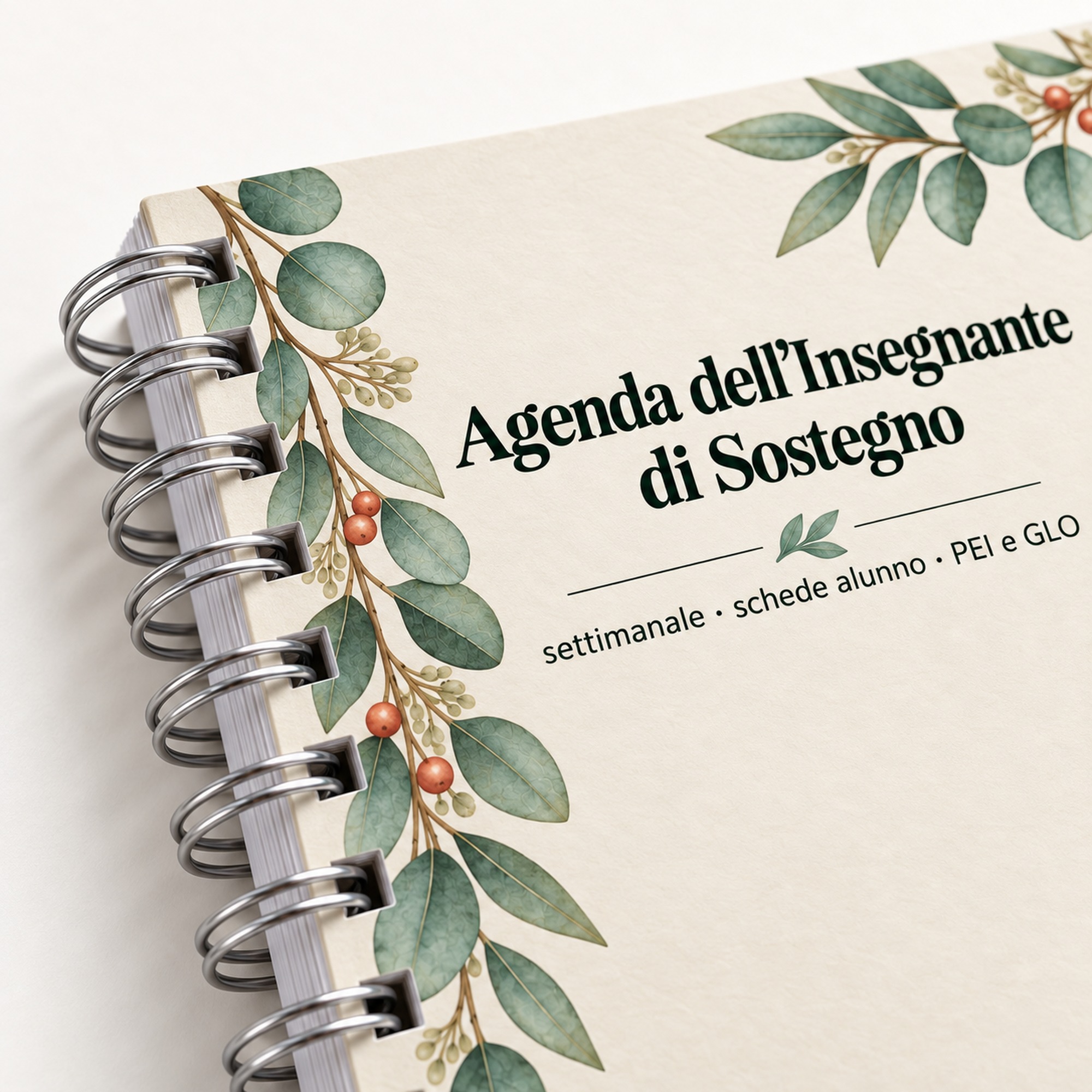 Agenda dell'Insegnante di Sostegno personalizzata A5 — 4