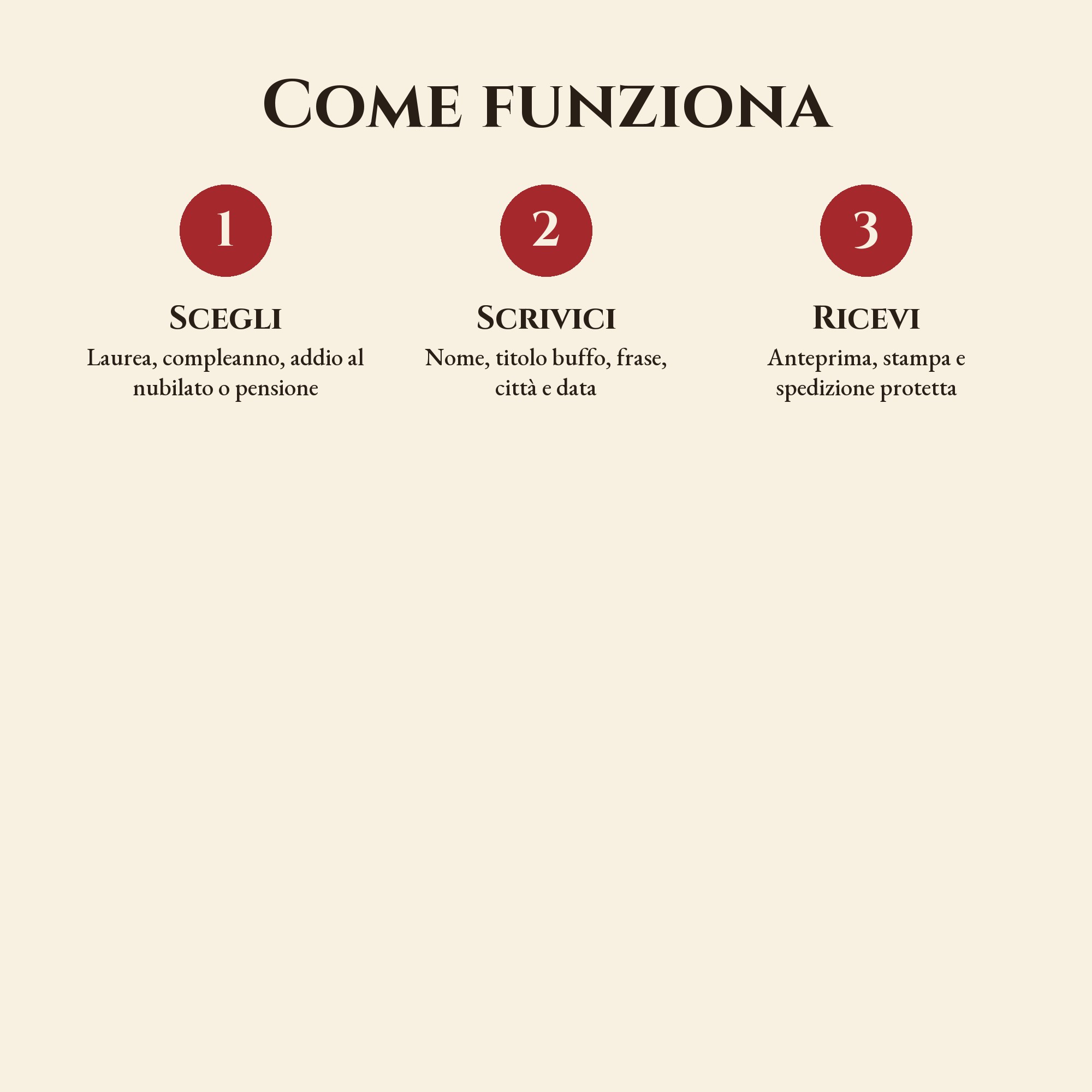 Attestato Scherzoso Personalizzato A4 — 4
