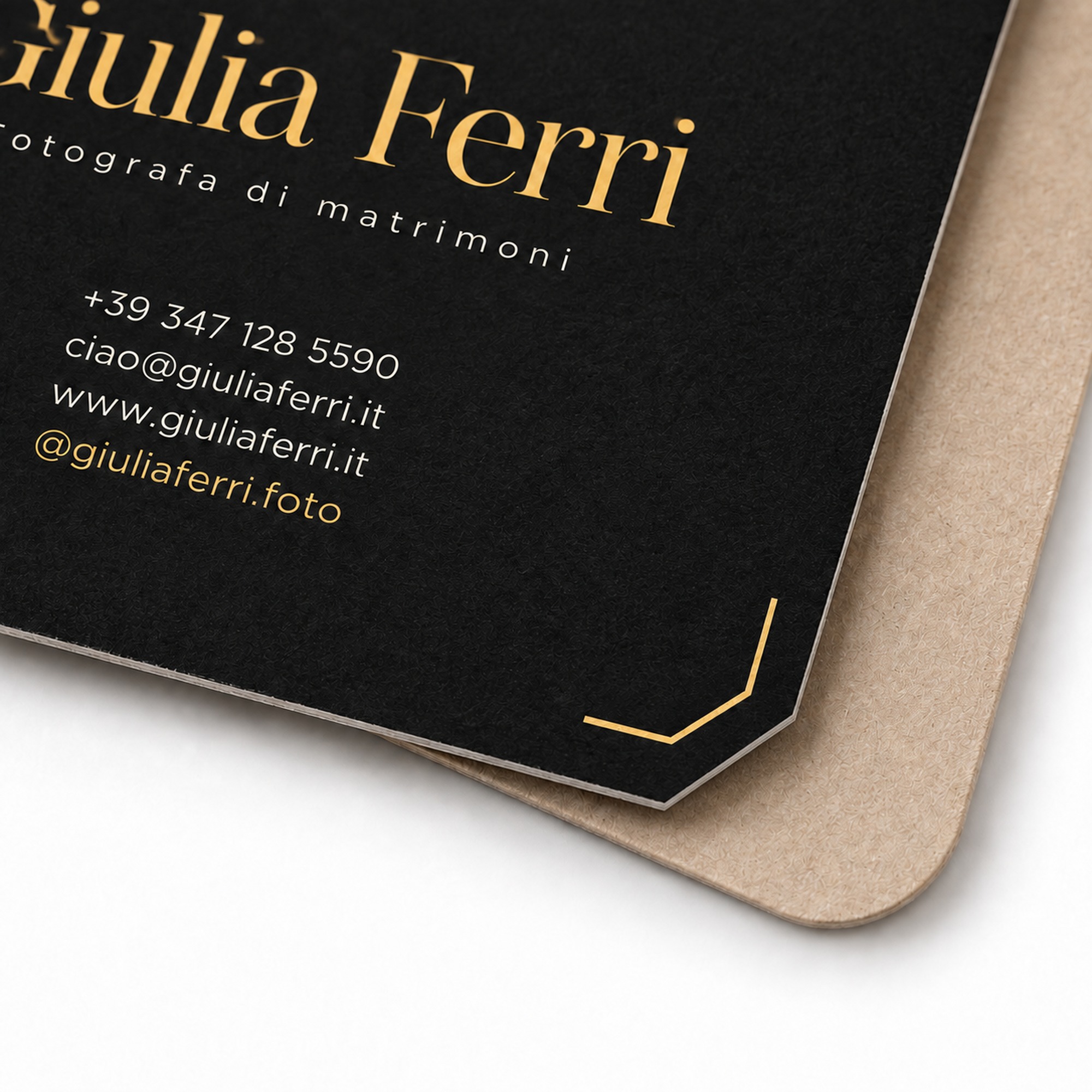 Biglietti da Visita Quadrati Minimal 55x55 mm — 5