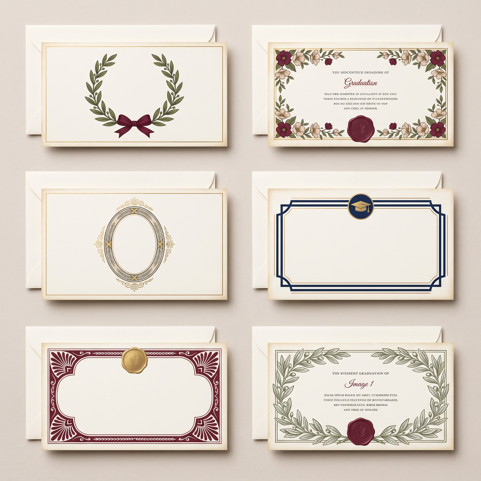 Biglietto di Laurea a Forma di Diploma con Busta Portasoldi — 3