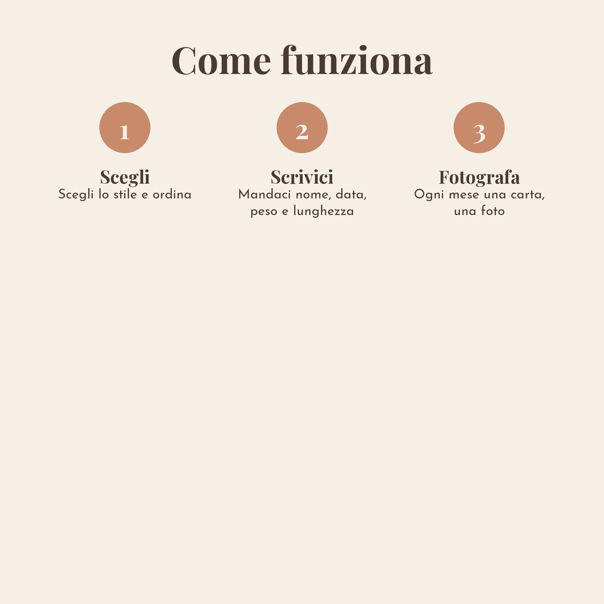 Carte Traguardi del Primo Anno personalizzate con il nome — 4
