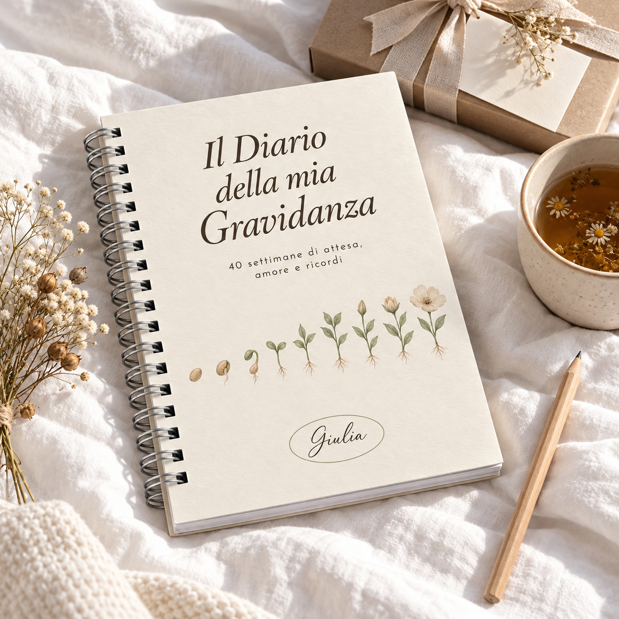 Diario della Gravidanza da Compilare Personalizzato — 2