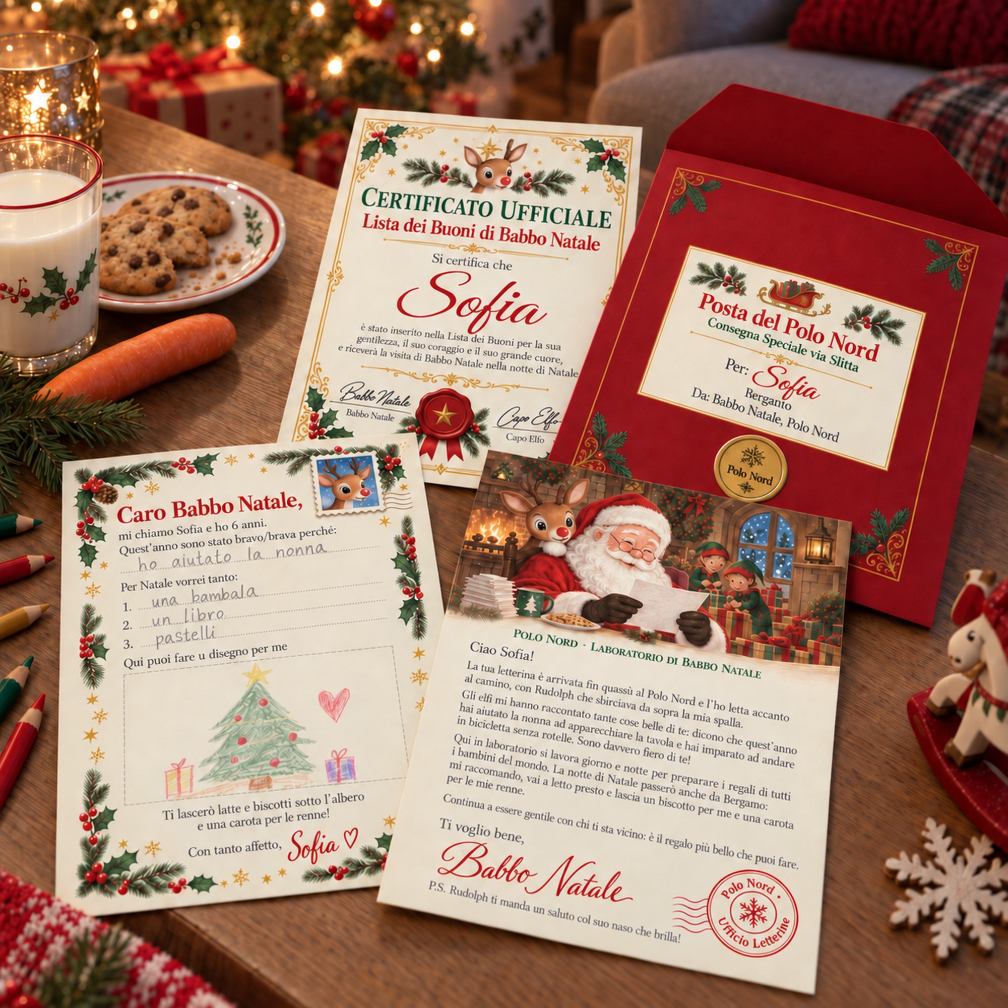 Kit Lettera a Babbo Natale Personalizzata — 2