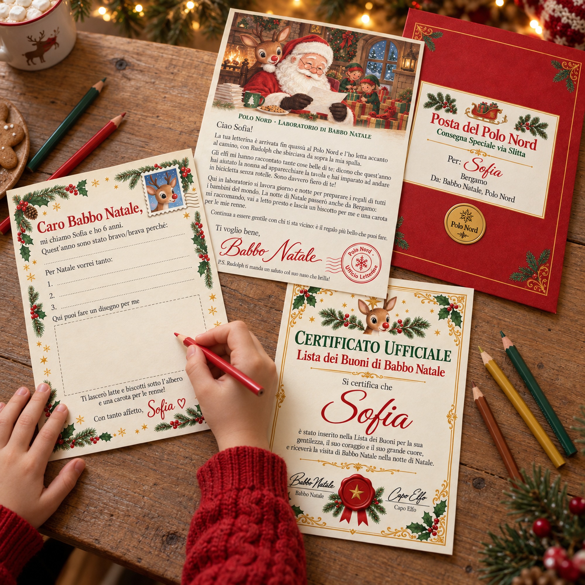 Kit Lettera a Babbo Natale Personalizzata — 4
