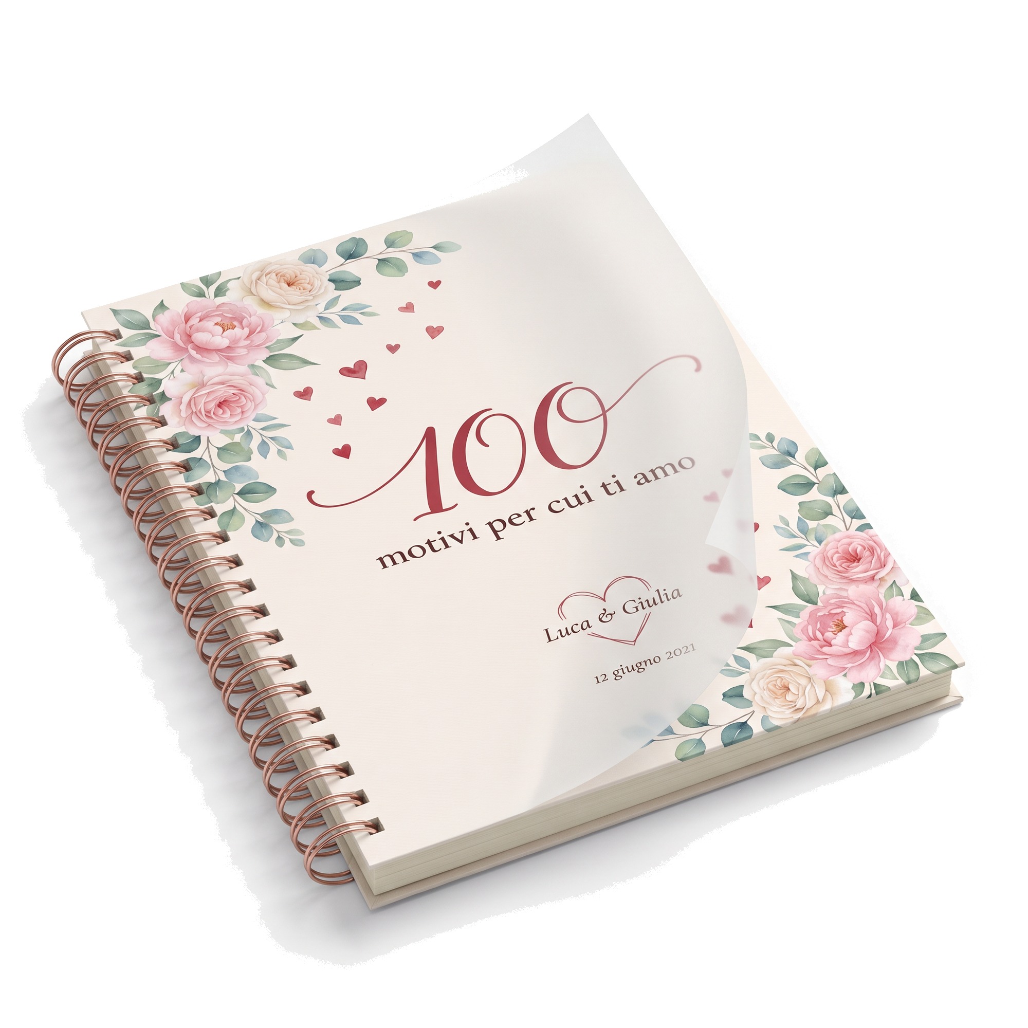 100 Motivi · Cuori ad acquerello