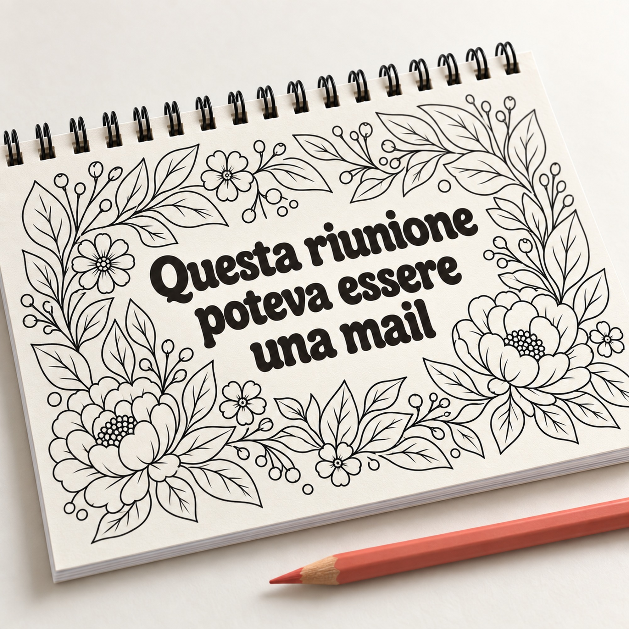 Libro da Colorare Antistress Personalizzato con Frasi Ironiche — 5