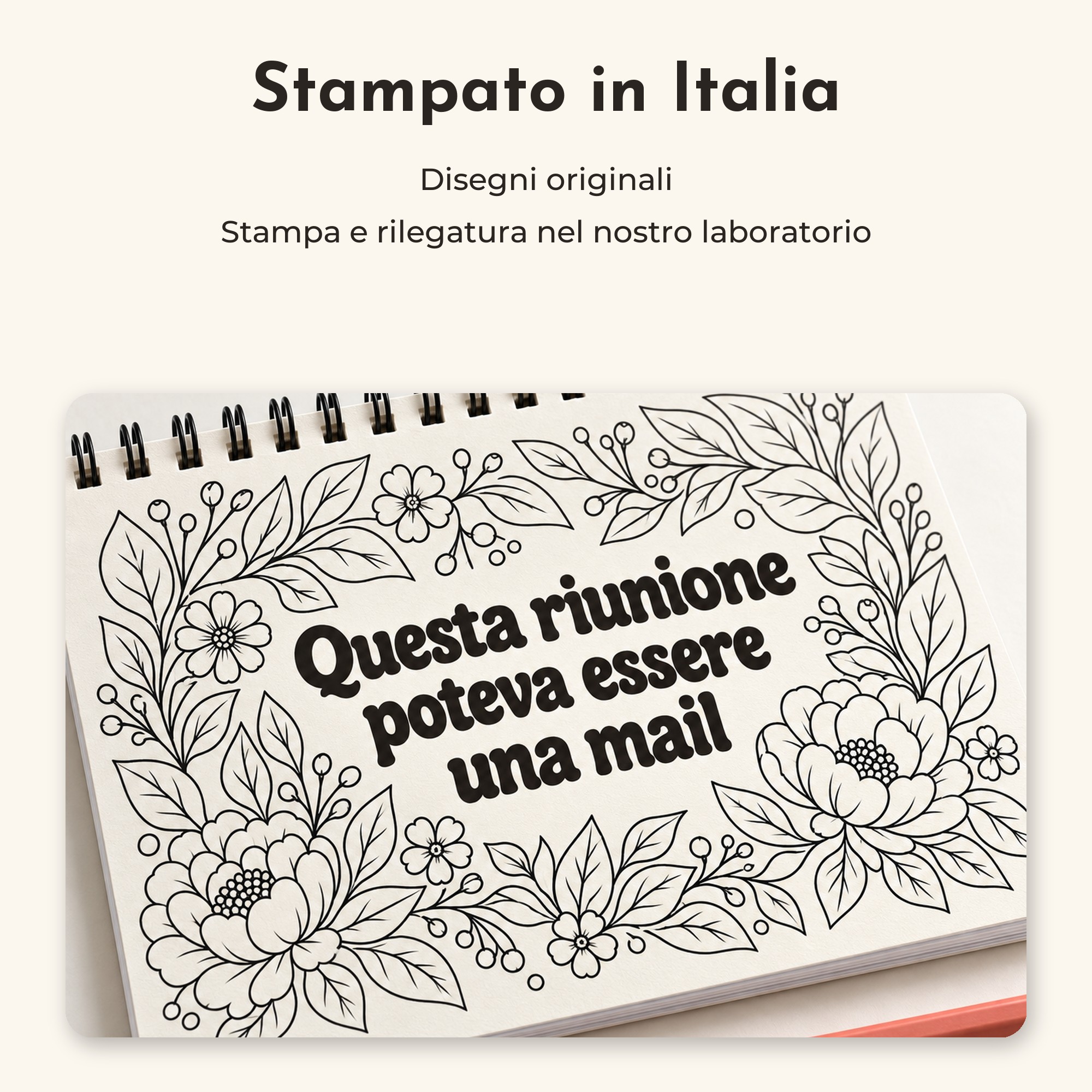 Libro da Colorare Antistress Personalizzato con Frasi Ironiche — 7