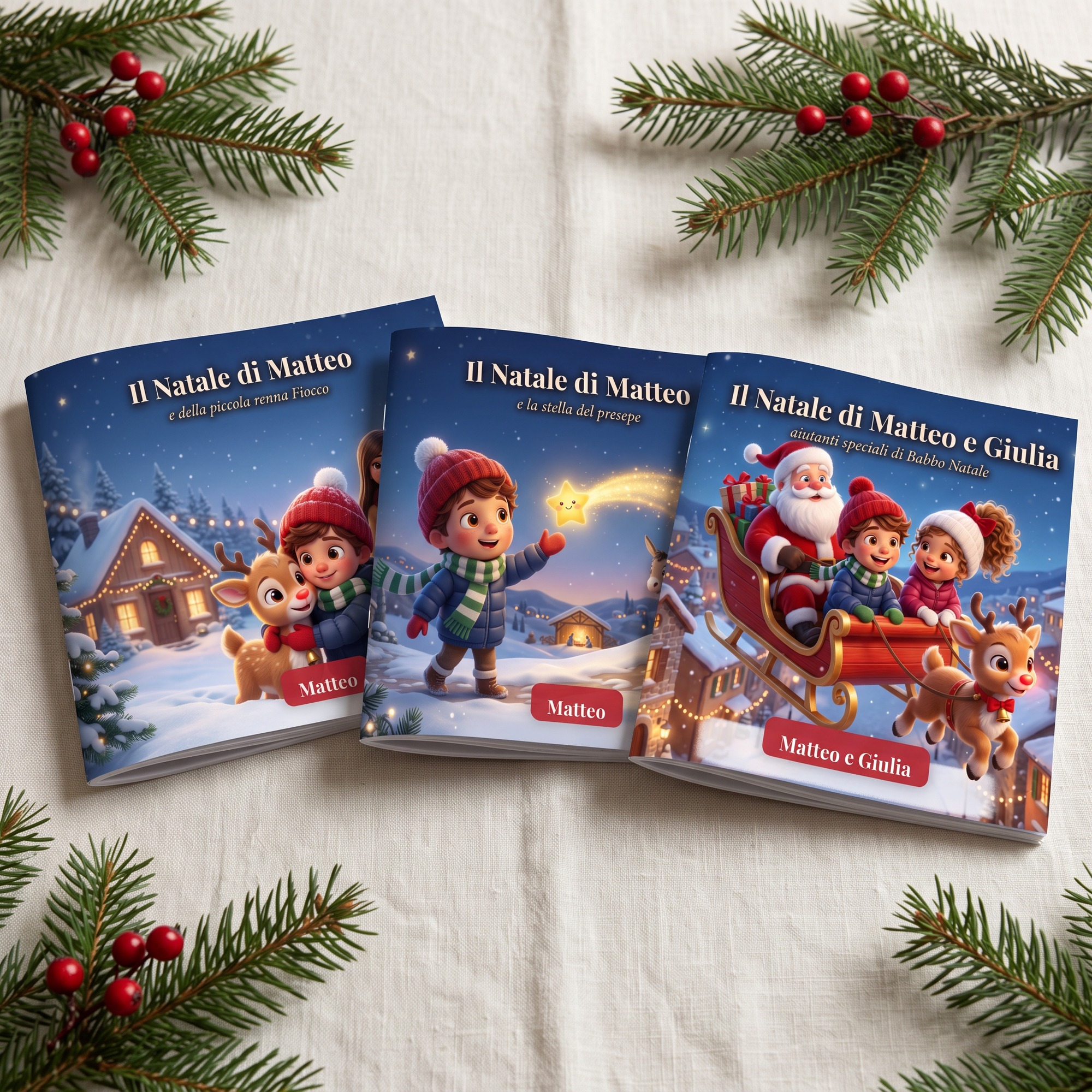 Il Natale di [Nome] - libretto personalizzato A5 — 5