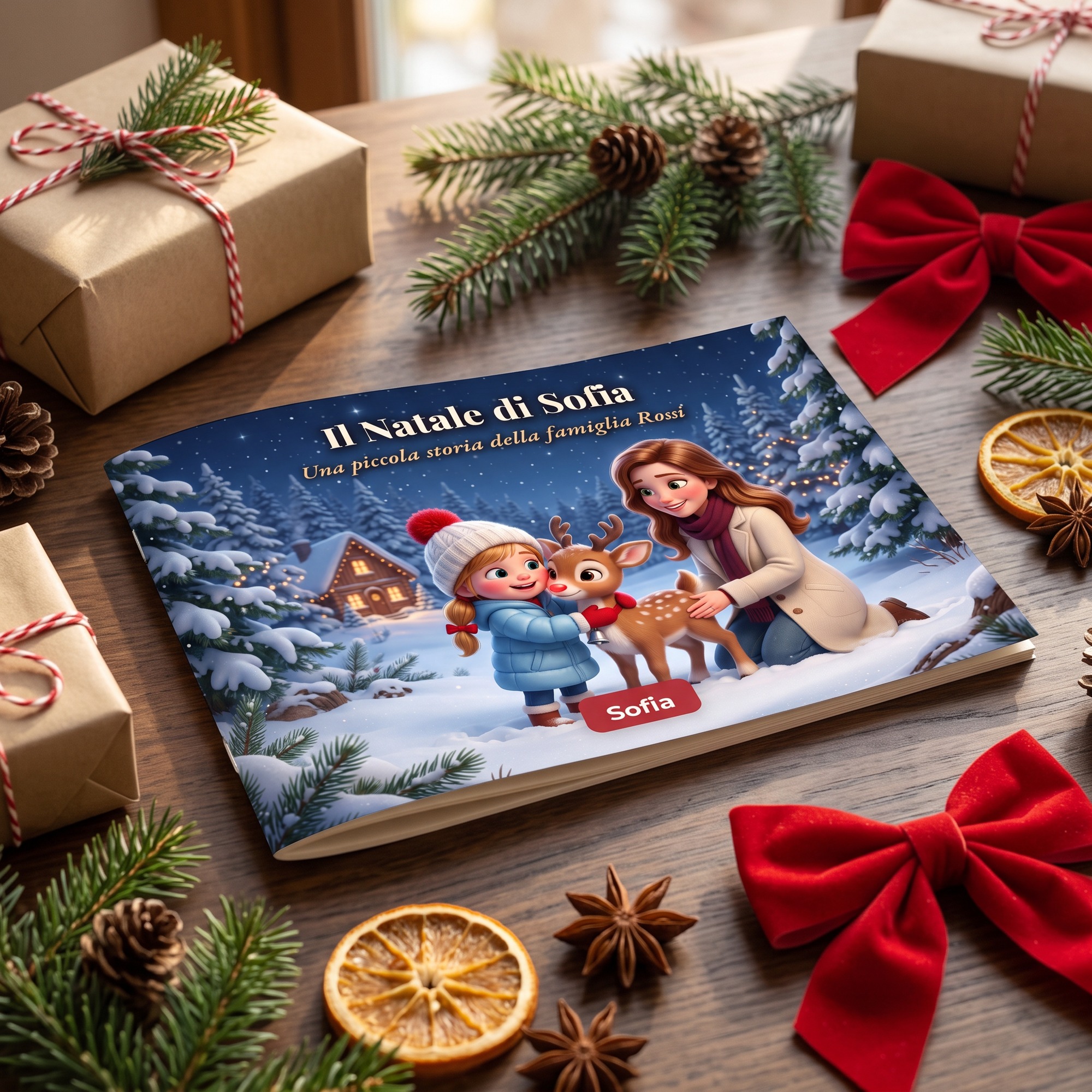 Il Natale di [NOME] - mini-libro personalizzato bambini — 2