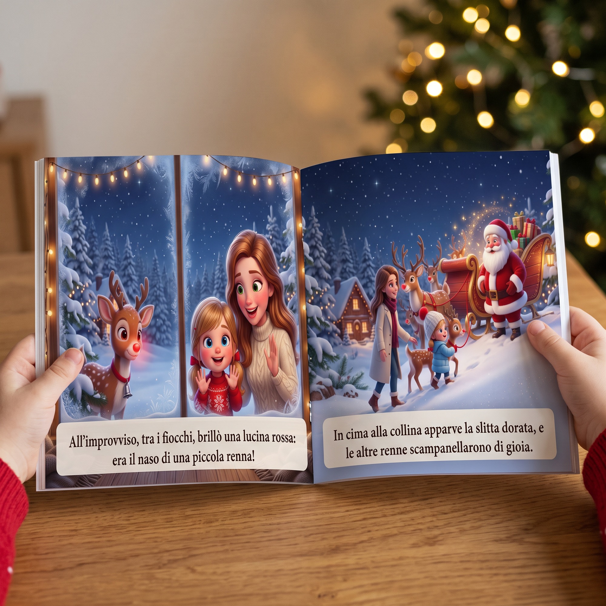 Il Natale di [NOME] - mini-libro personalizzato bambini — 4