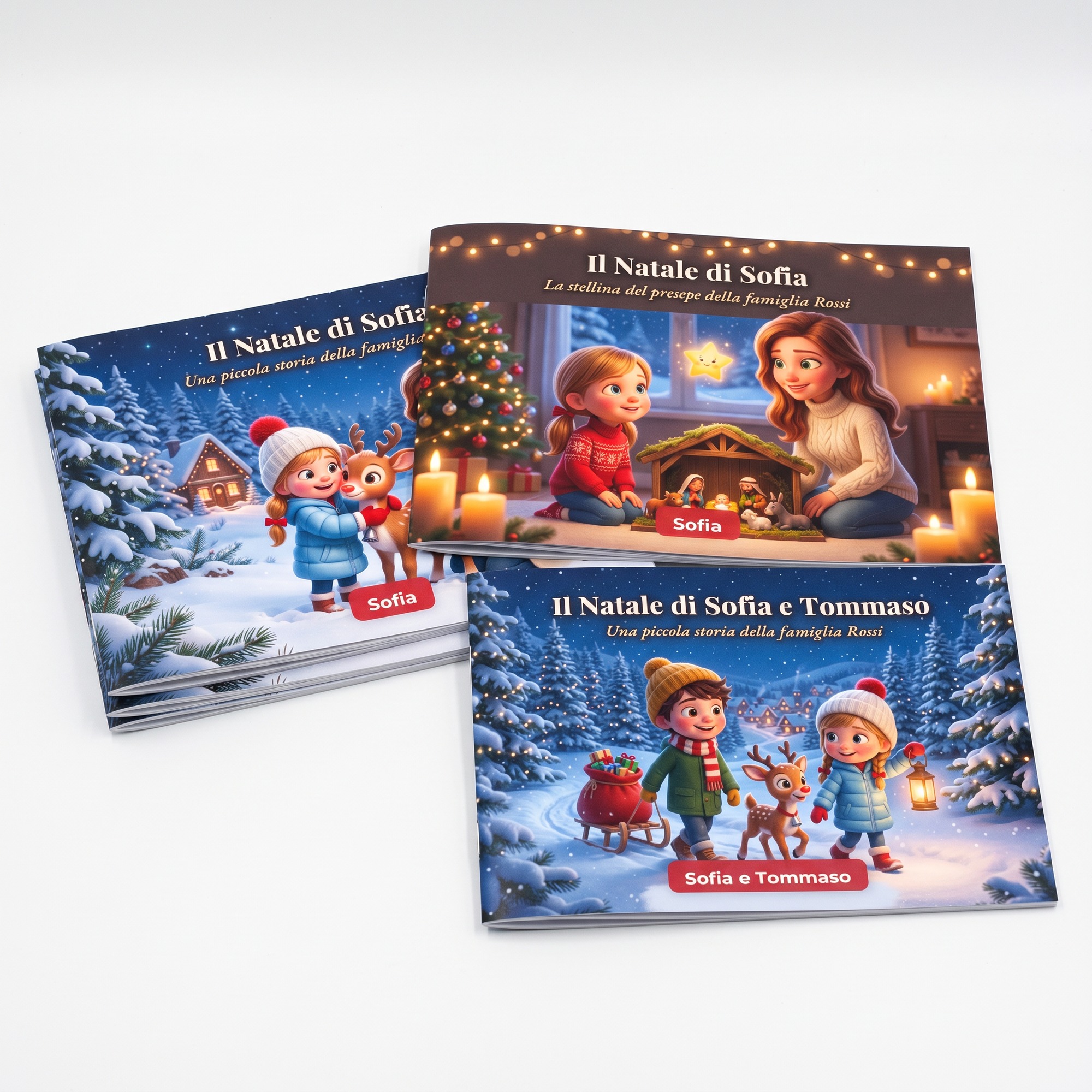 Il Natale di [NOME] - mini-libro personalizzato bambini — 5