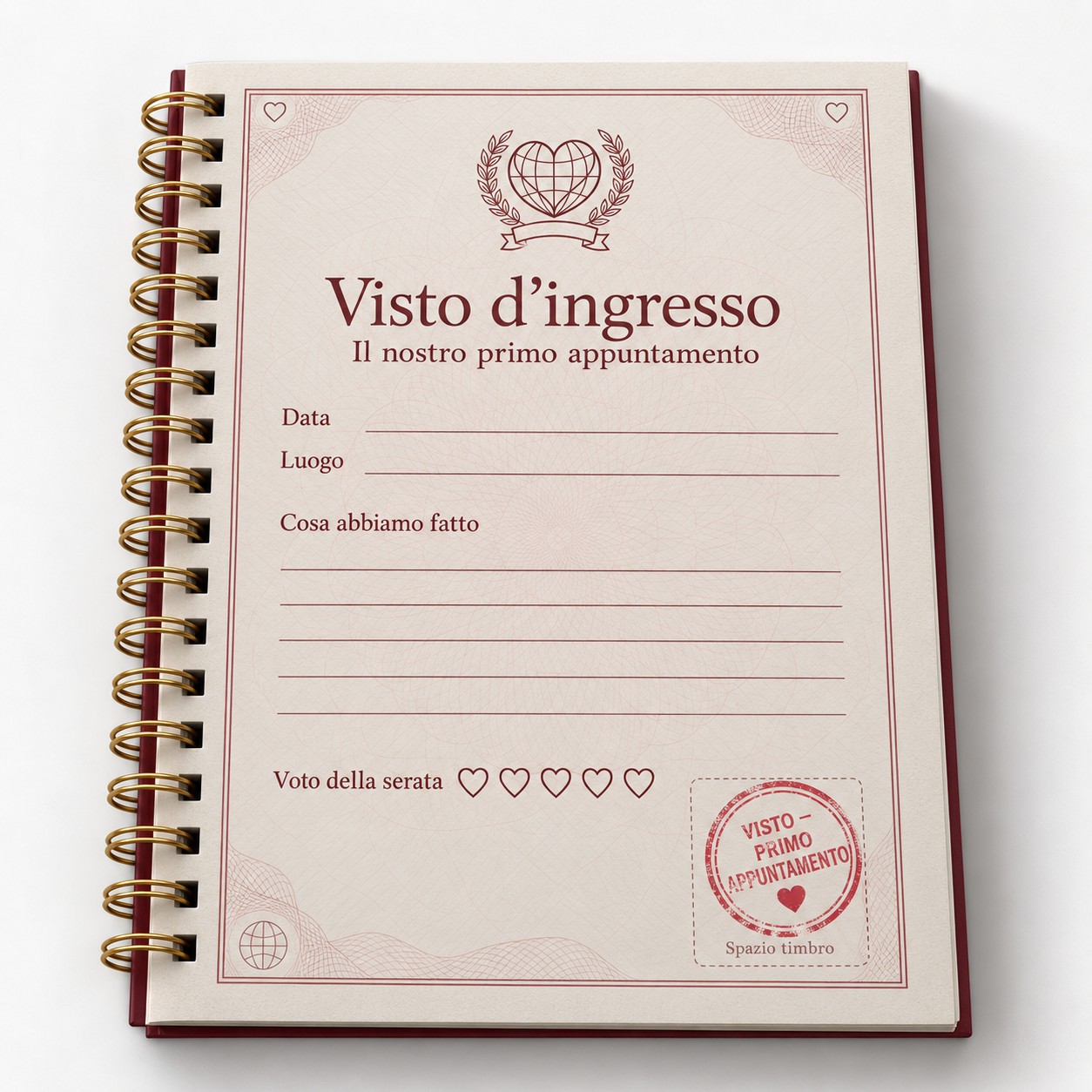 Passaporto dell'Amore – Libretto di coppia personalizzato — 7