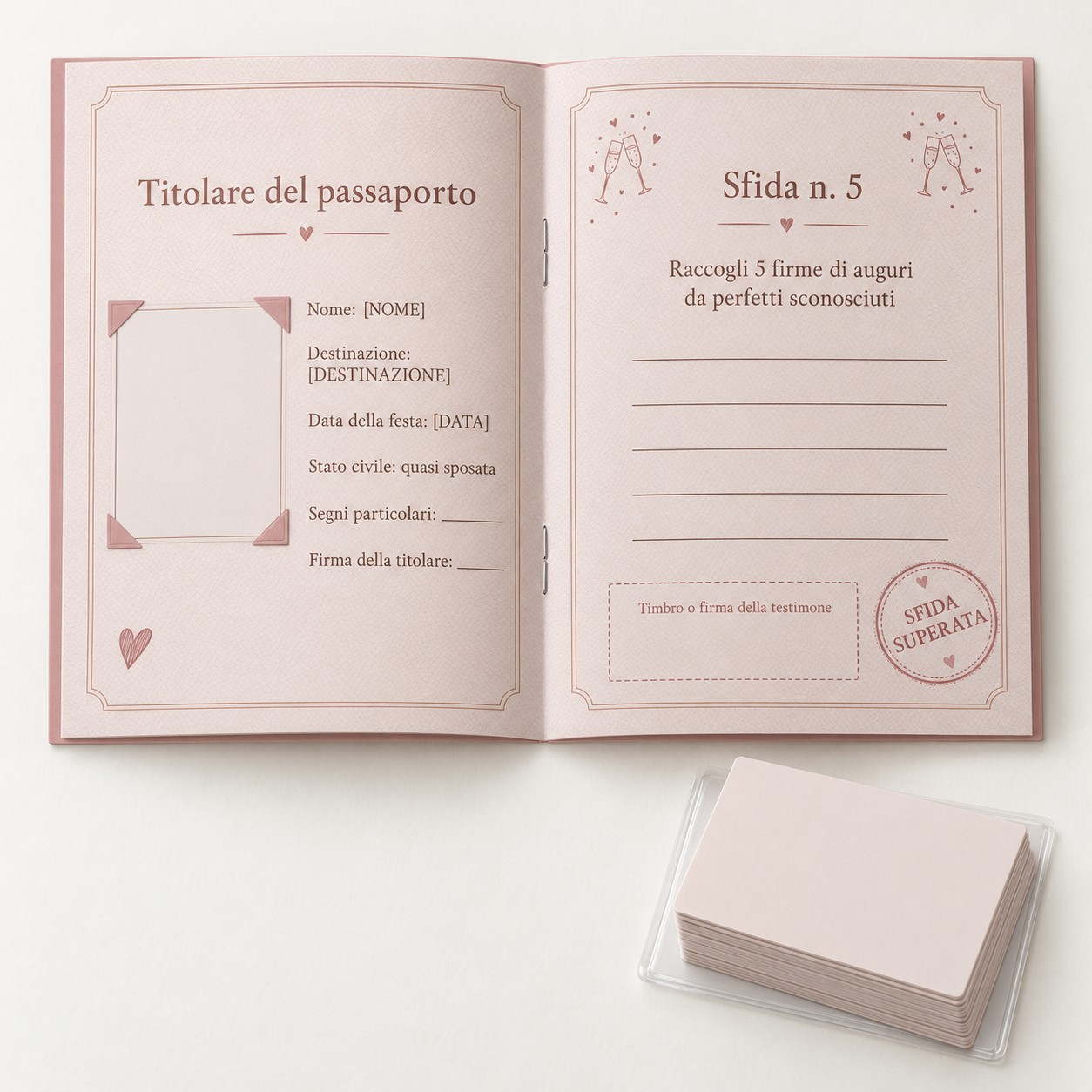 Passaporto delle Sfide - Nubilato e Celibato personalizzato — 6
