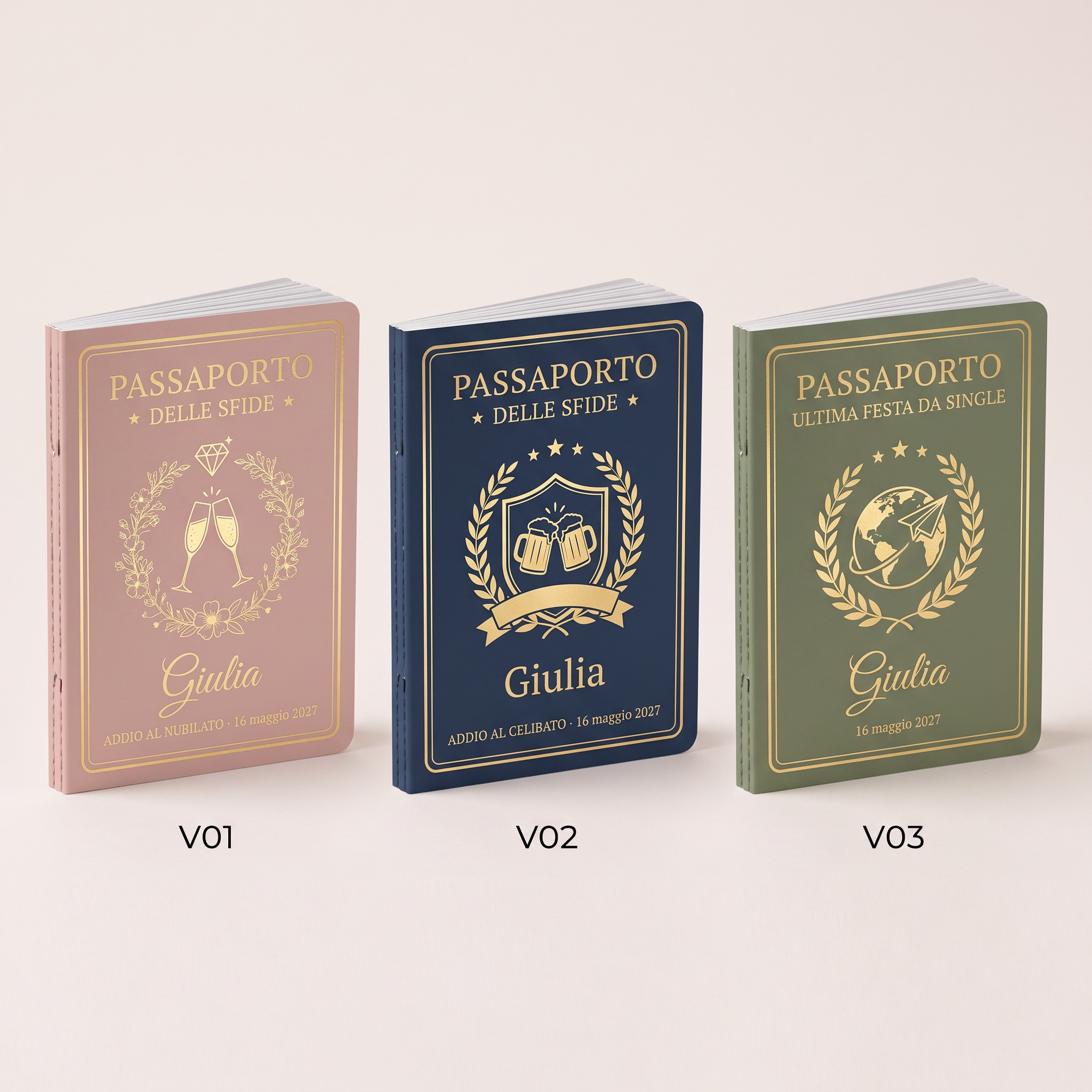 Passaporto delle Sfide - Nubilato e Celibato personalizzato — 3