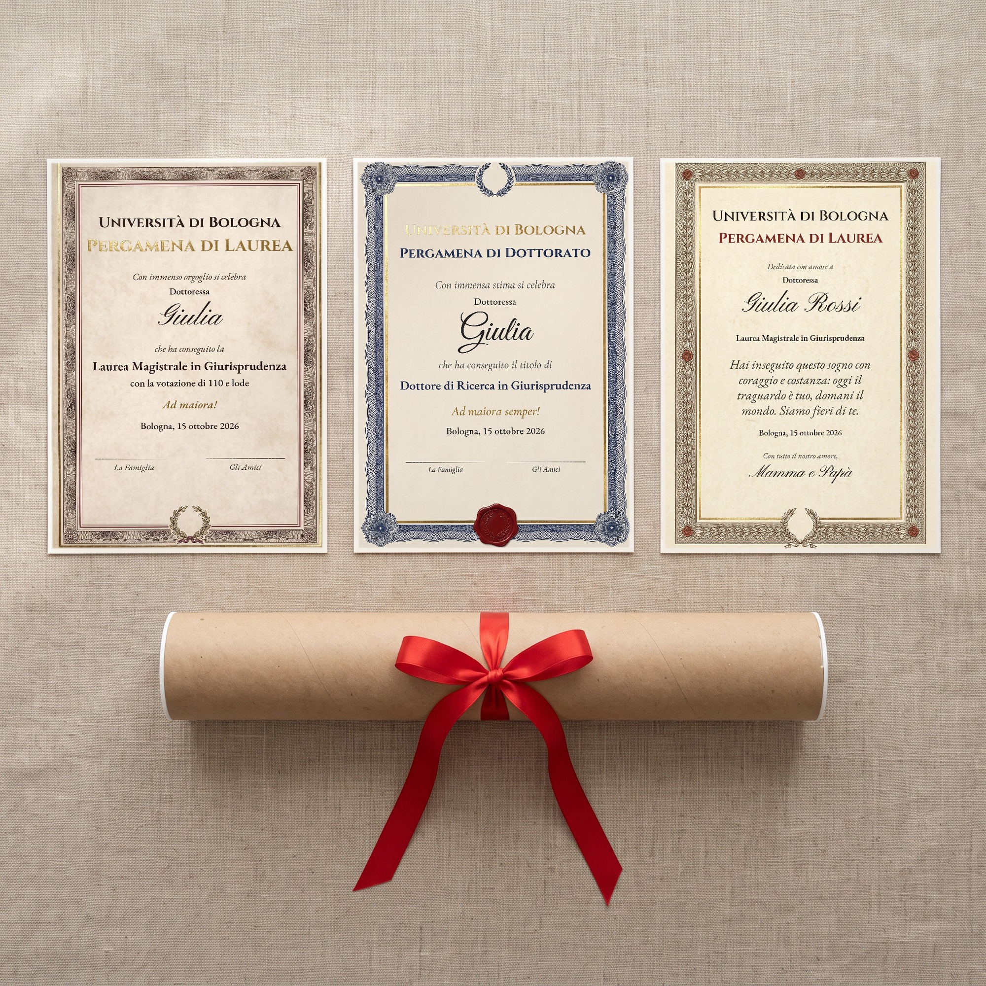 Pergamena di Laurea Personalizzata — 5