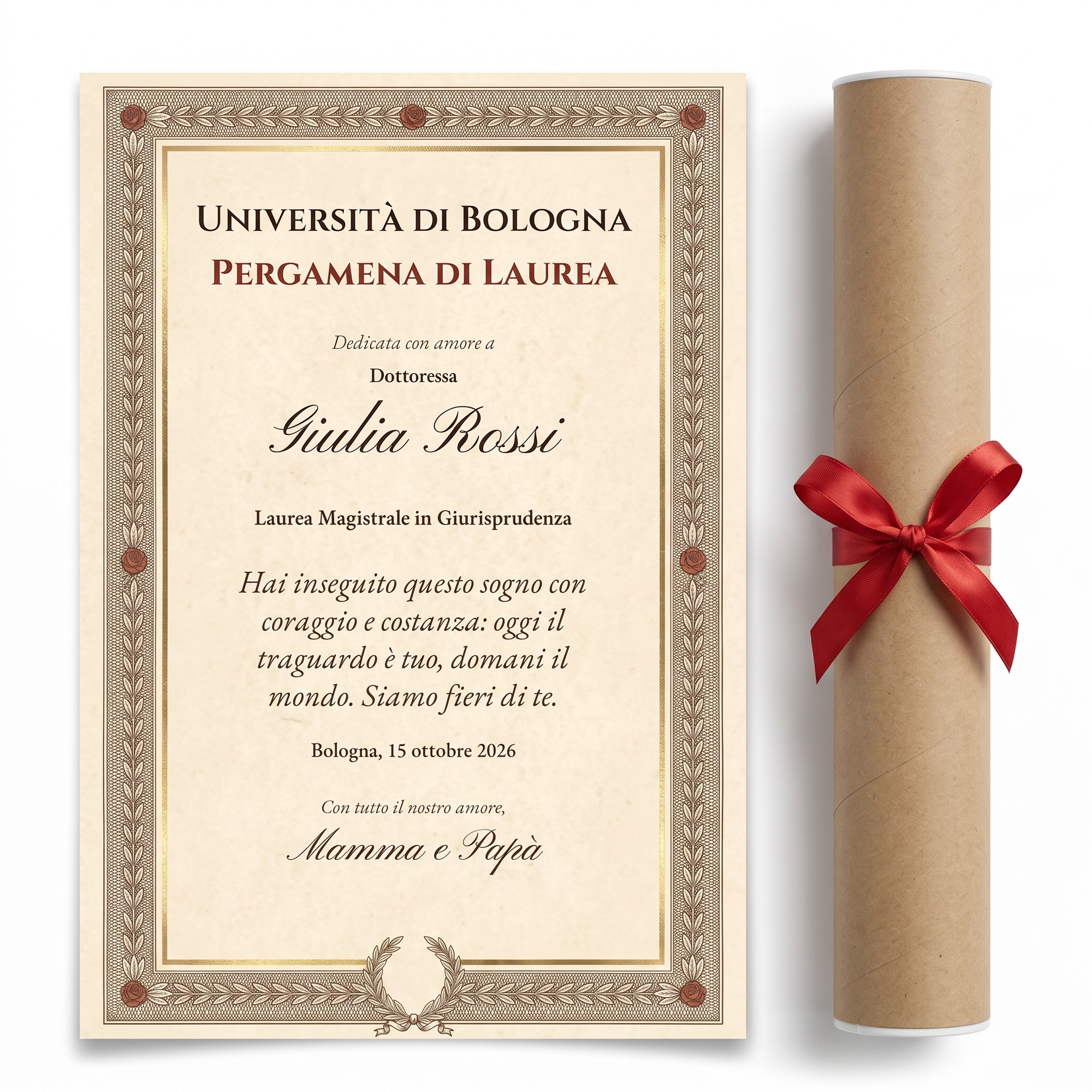 Dedica dei genitori