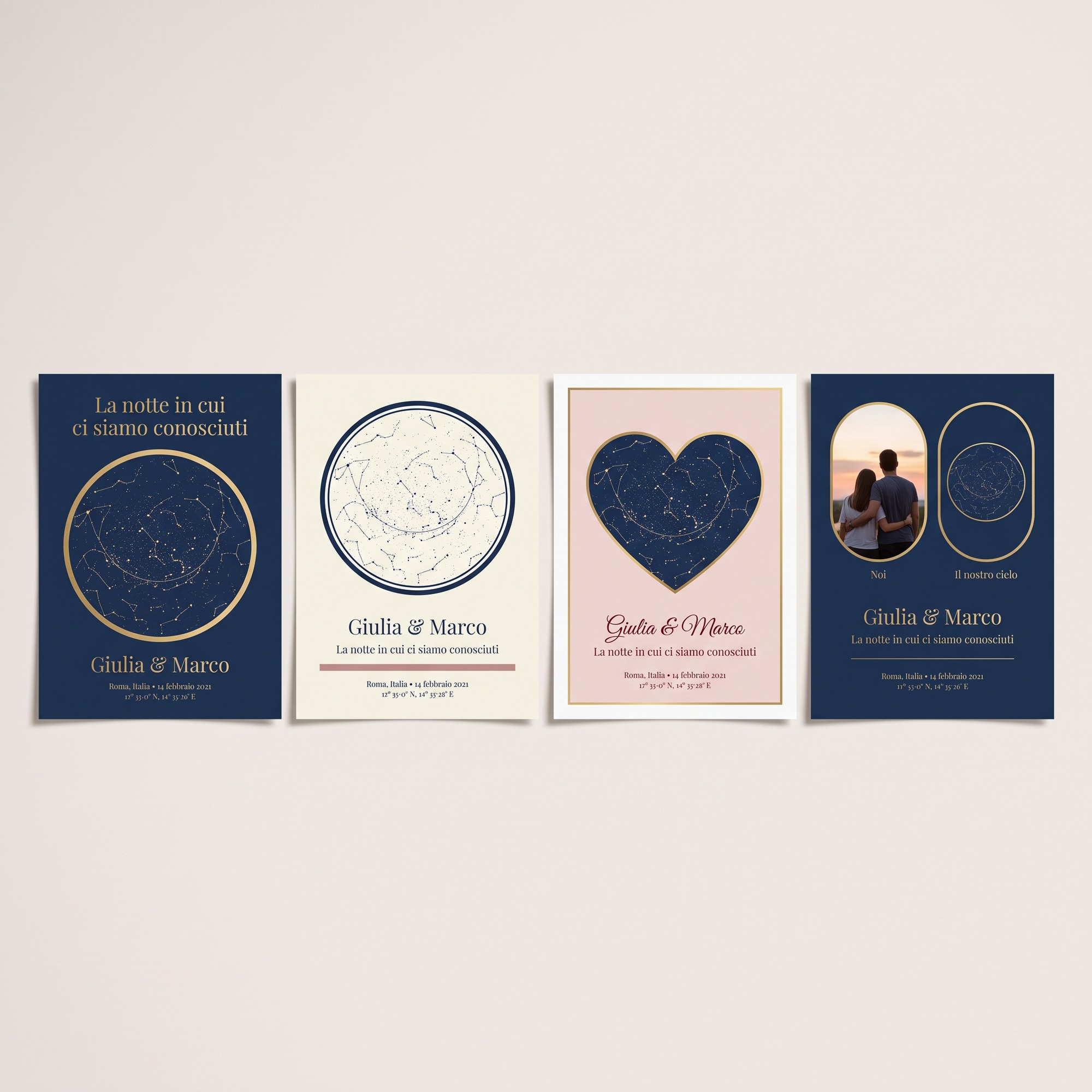 Poster Mappa delle Stelle Personalizzato A3 — 3
