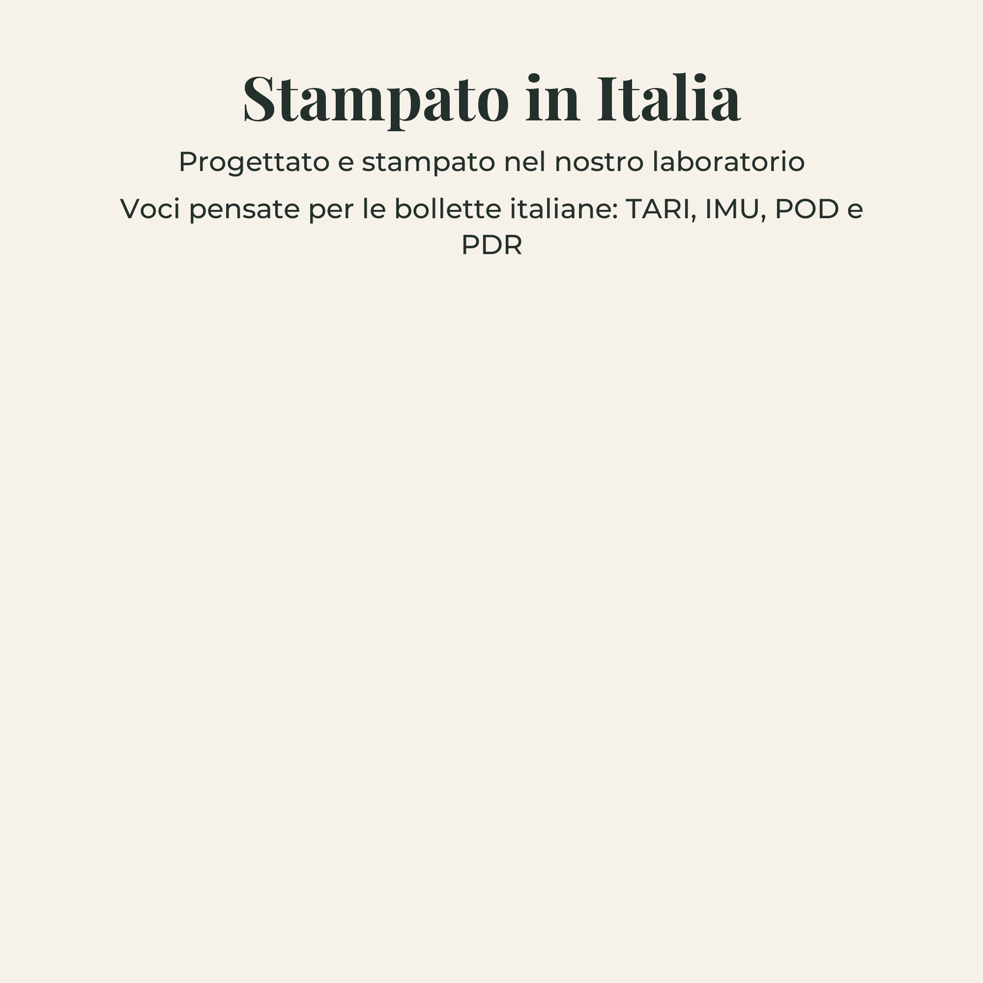 Registro Scadenze e Bollette Casa A4 Spiralato Personalizzato — 5