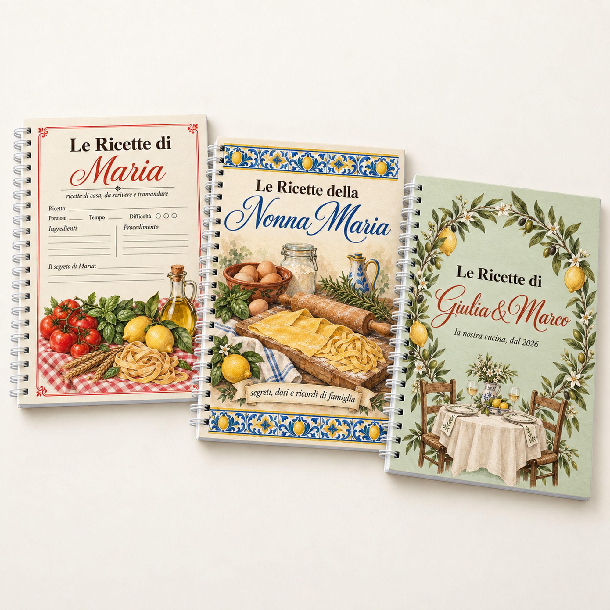 Le Ricette di [NOME] – Ricettario personalizzato A5 — 5