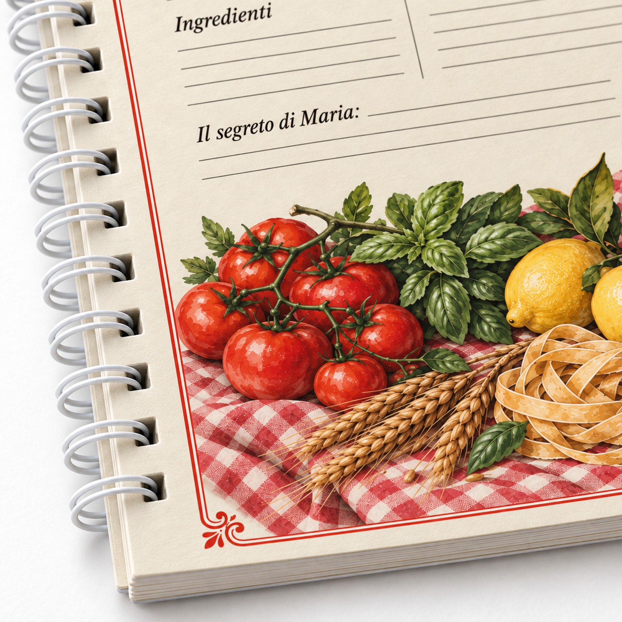 Le Ricette di [NOME] – Ricettario personalizzato A5 — 6