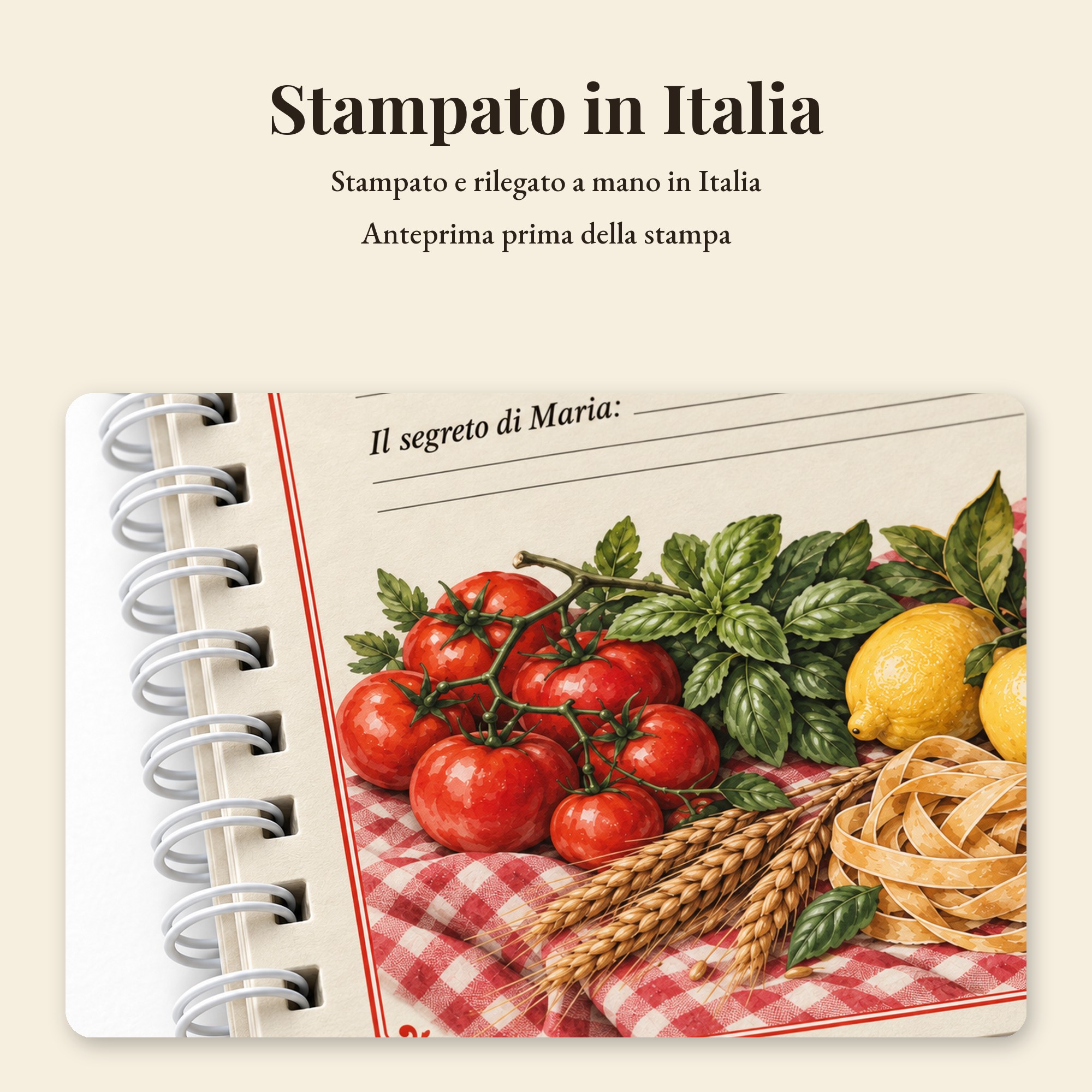 Le Ricette di [NOME] – Ricettario personalizzato A5 — 8