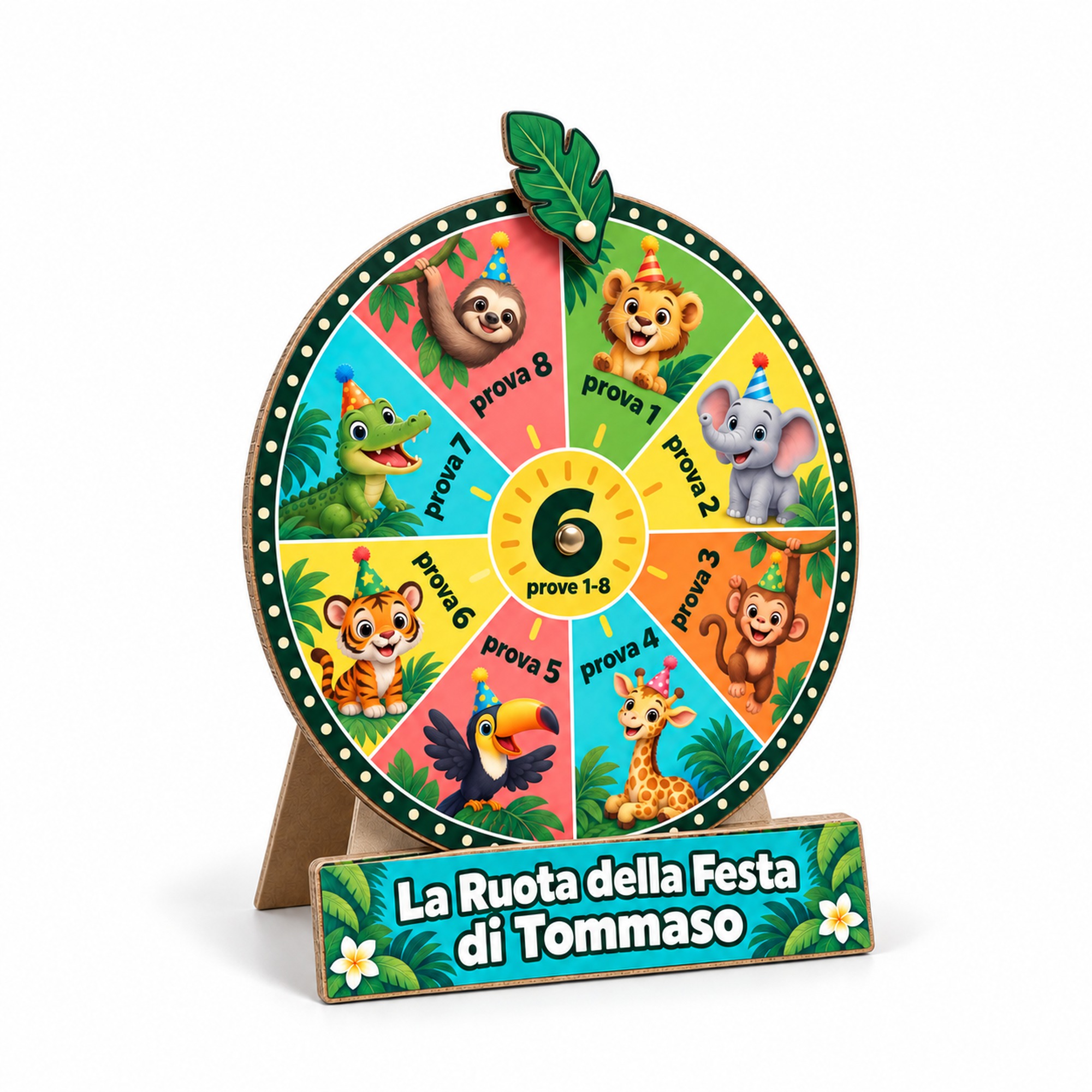 Ruota della Fortuna Personalizzata per Compleanno